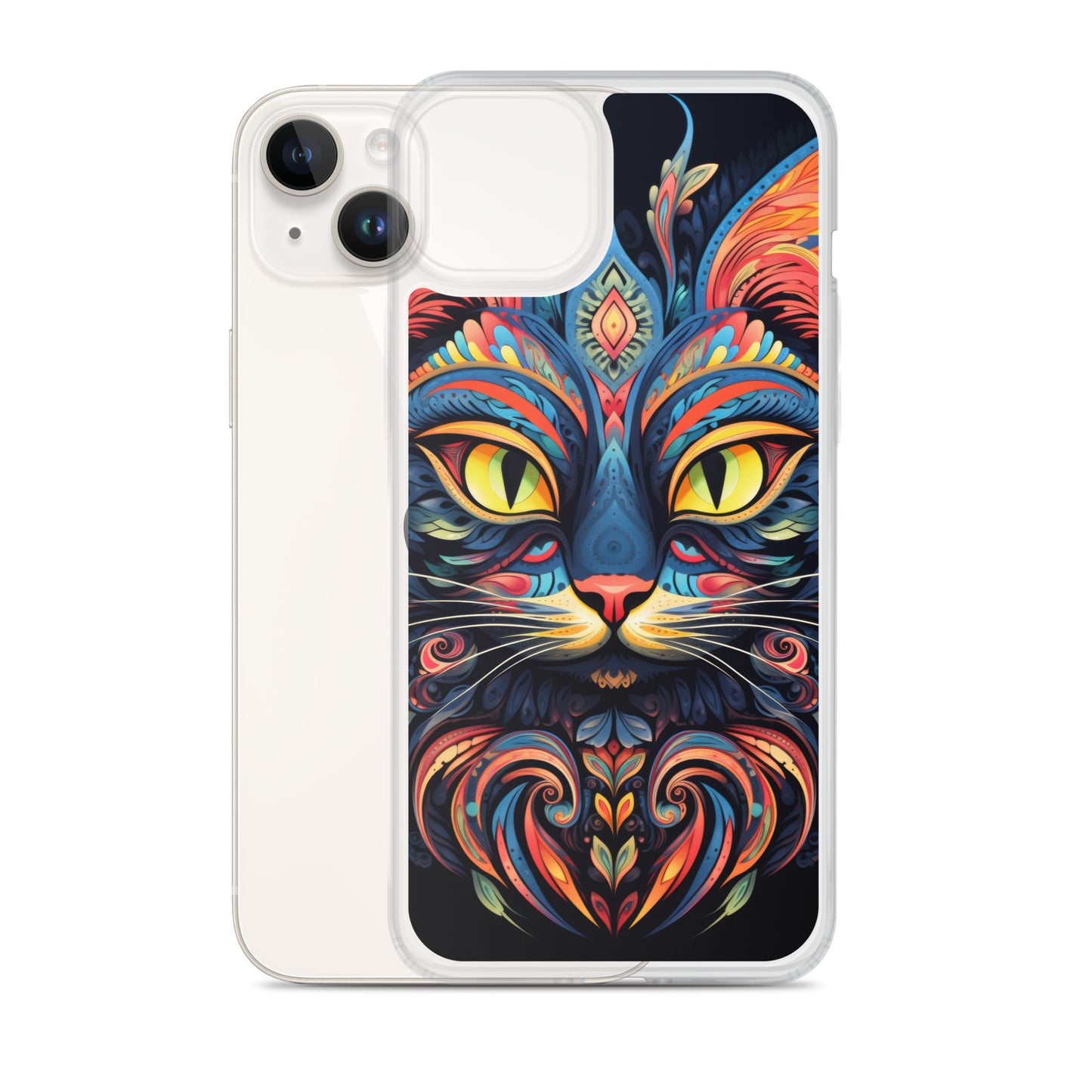 Mystical Kitty Cat iPhone Case