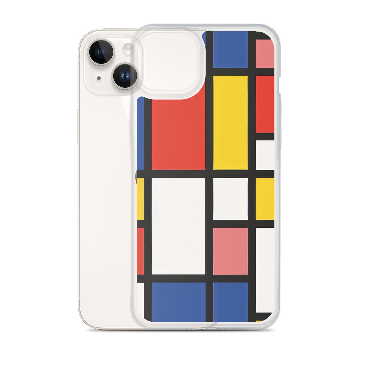 iPhone Case Colorful De Stijl