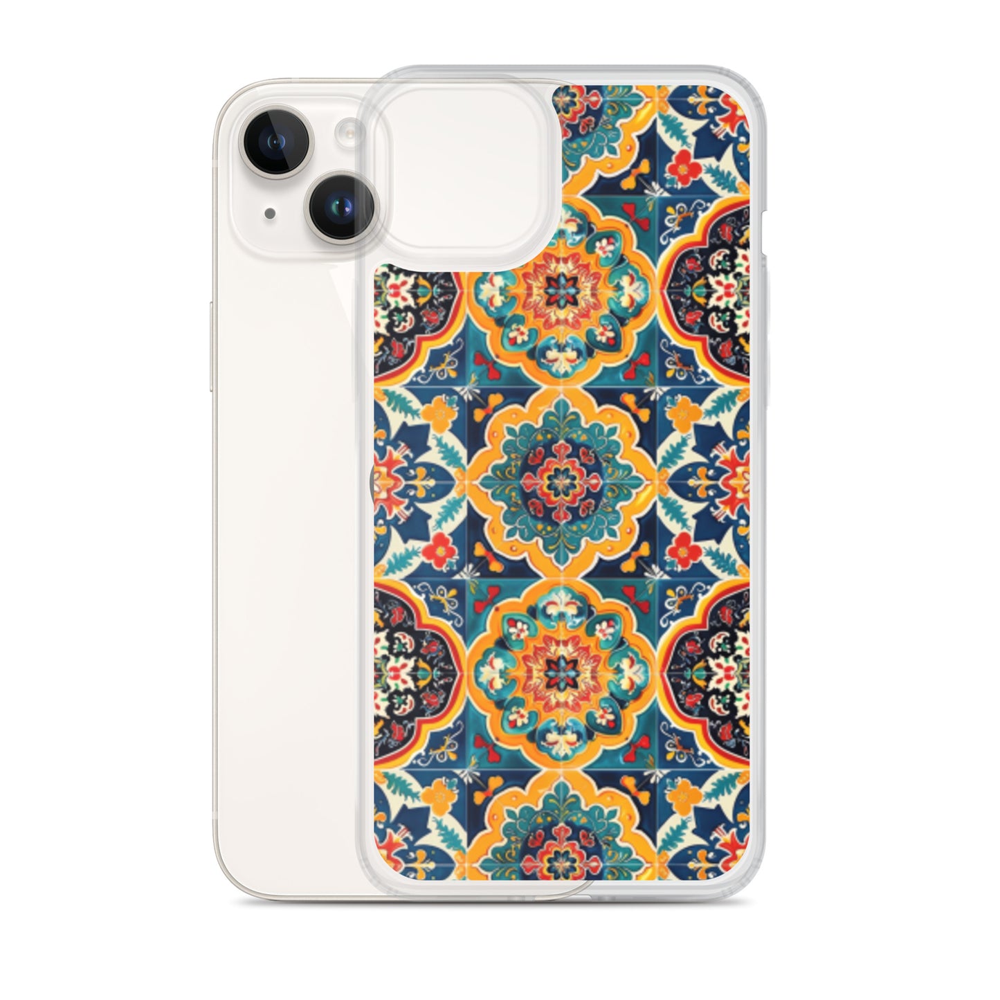iPhone Case Colorful Armenian Ceramic Tiles