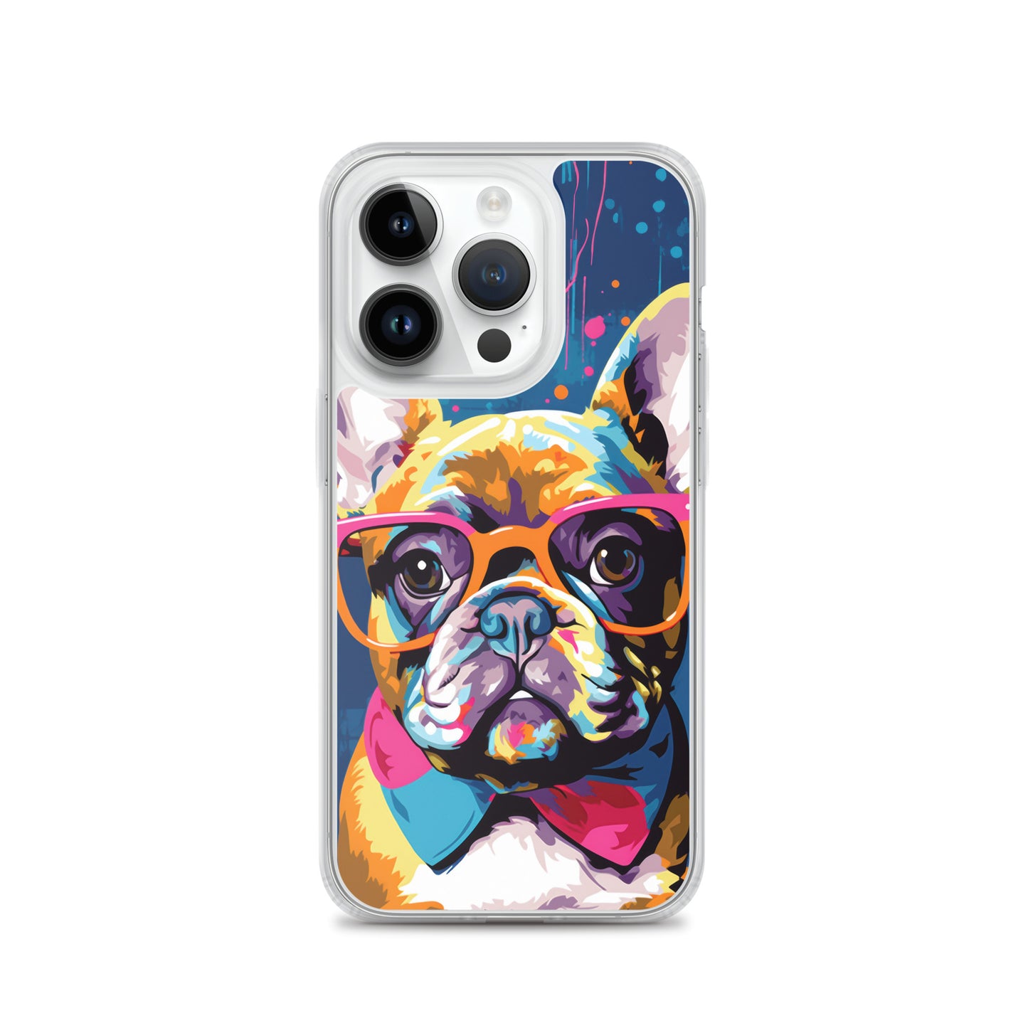 iPhone Case Painted Stylish French Bulldog