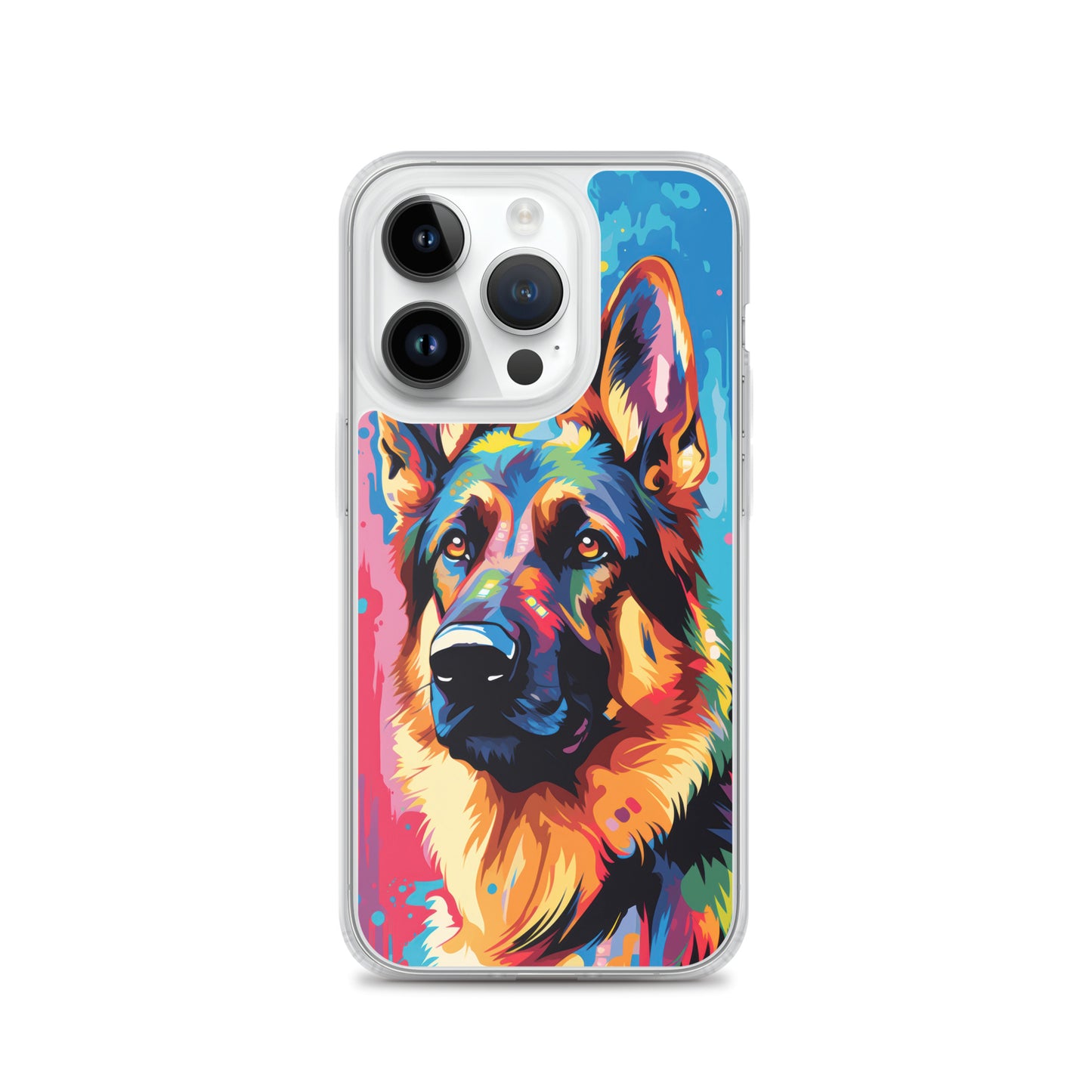 iPhone Case Painted German Shepherd