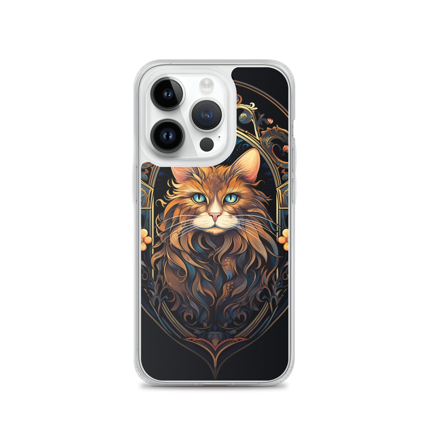 Art Nouveau Cat #3 iPhone Case