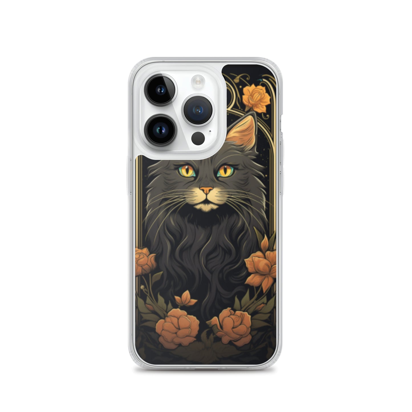 Art Nouveau Cat iPhone Case