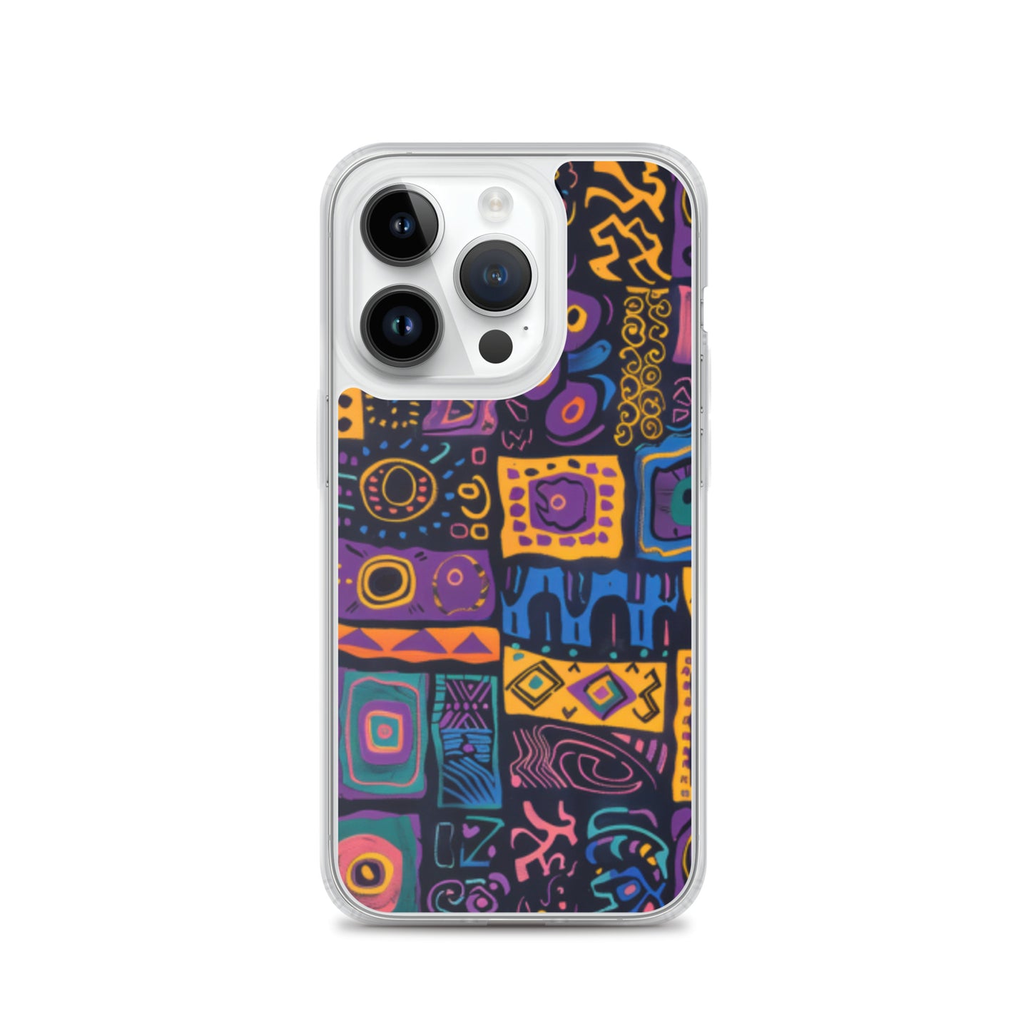 iPhone Case Colorful Yemanja Pattern