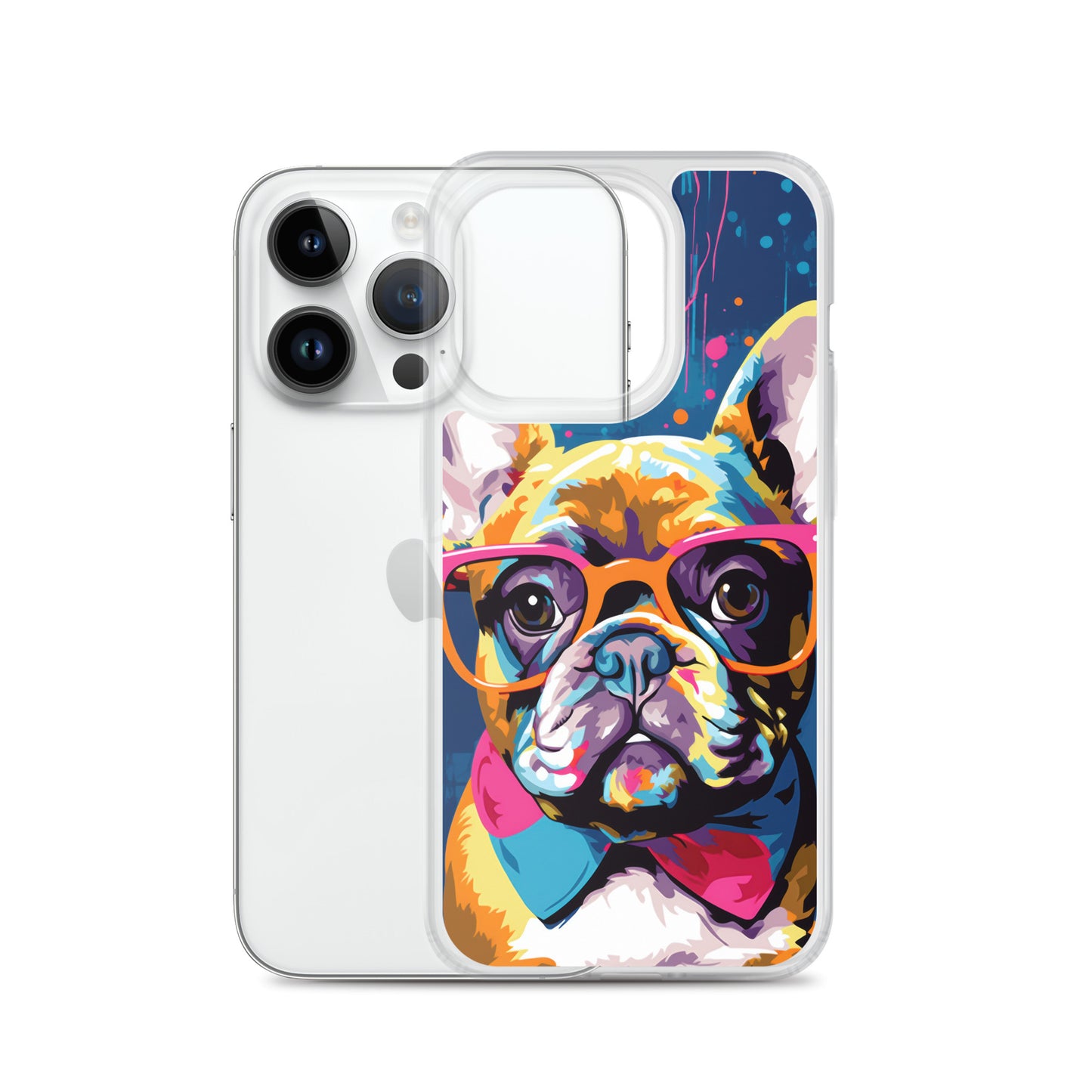 iPhone Case Painted Stylish French Bulldog
