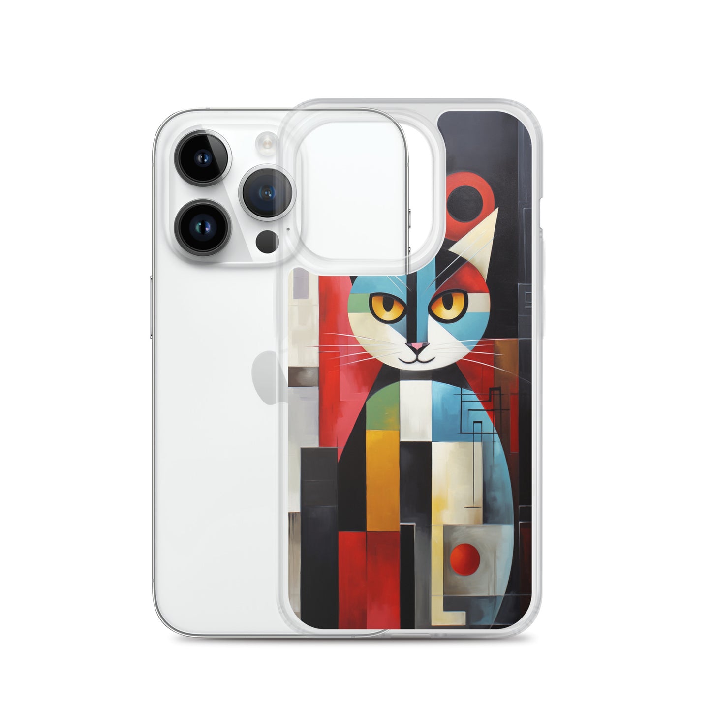 Bauhaus Kitty Cat iPhone Case