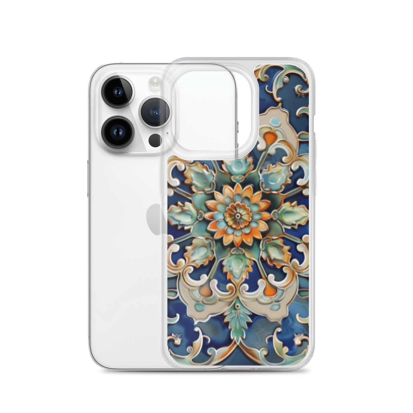 iPhone Case Malaysian Ceramic Tile Pattern