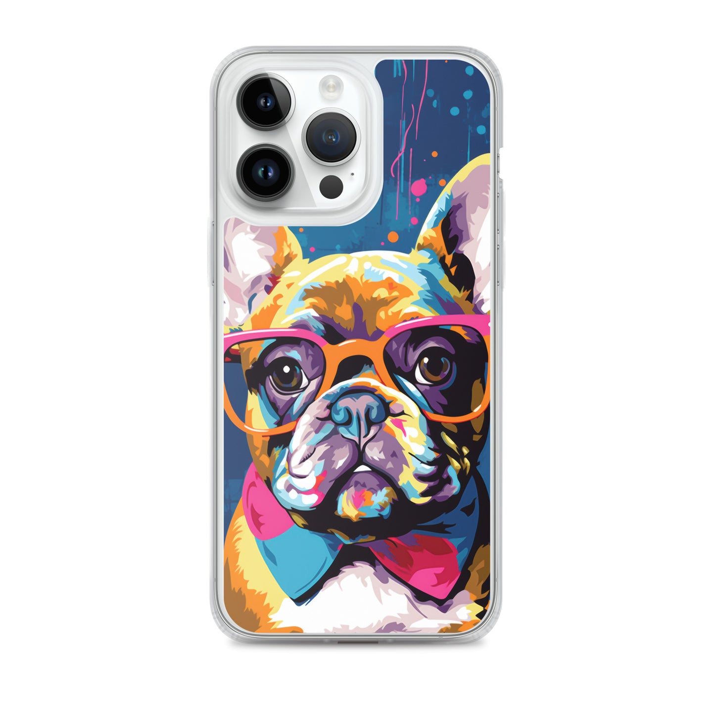 iPhone Case Painted Stylish French Bulldog