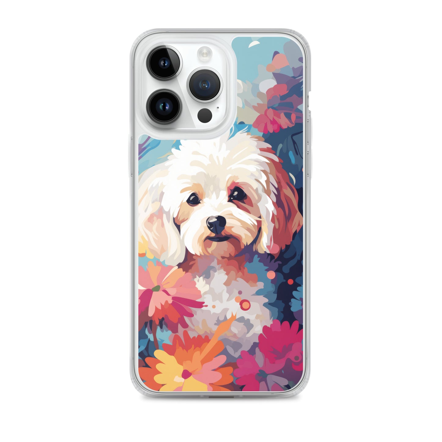 iPhone Case Painted Bichon Frise