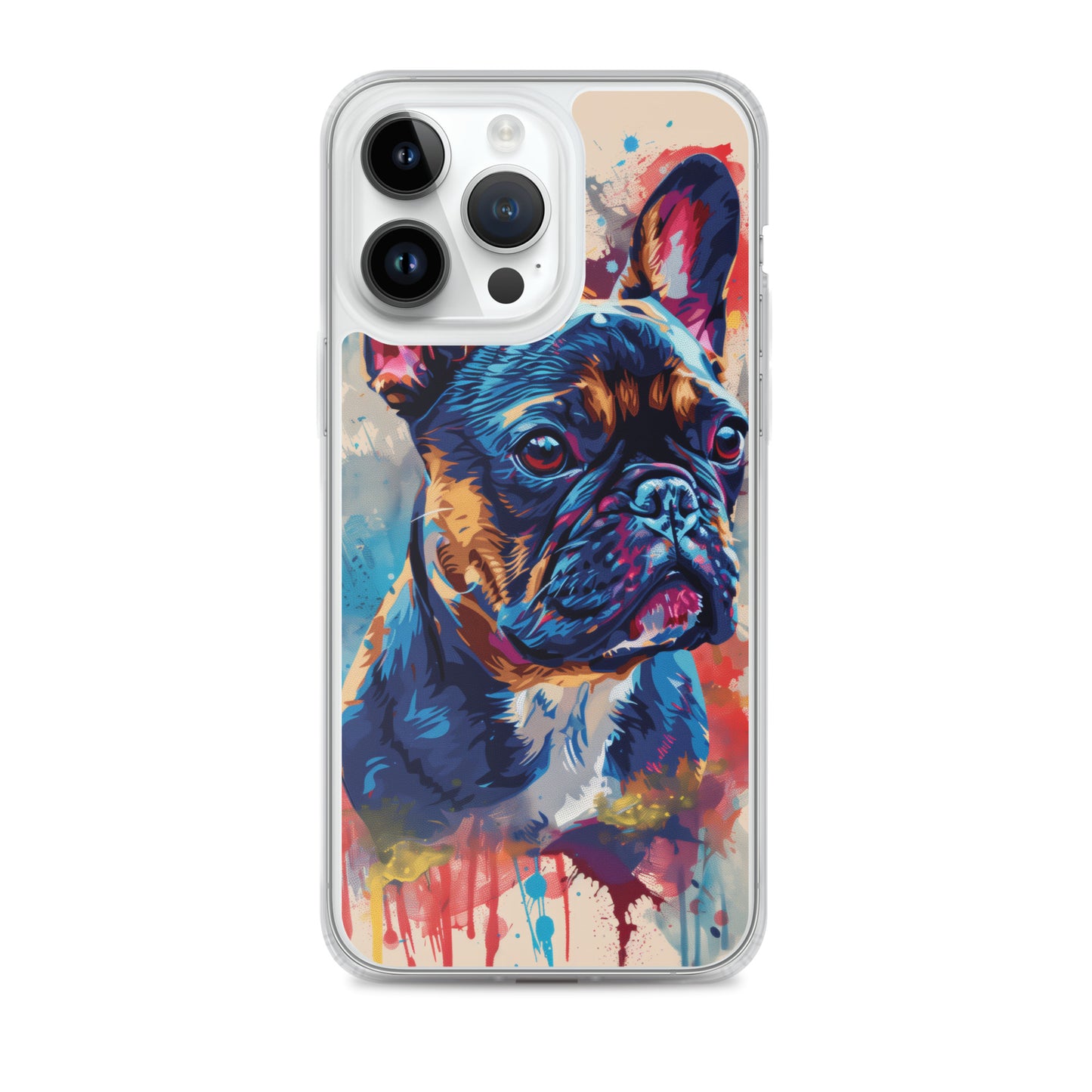 Painted French Bulldog iPhone Case
