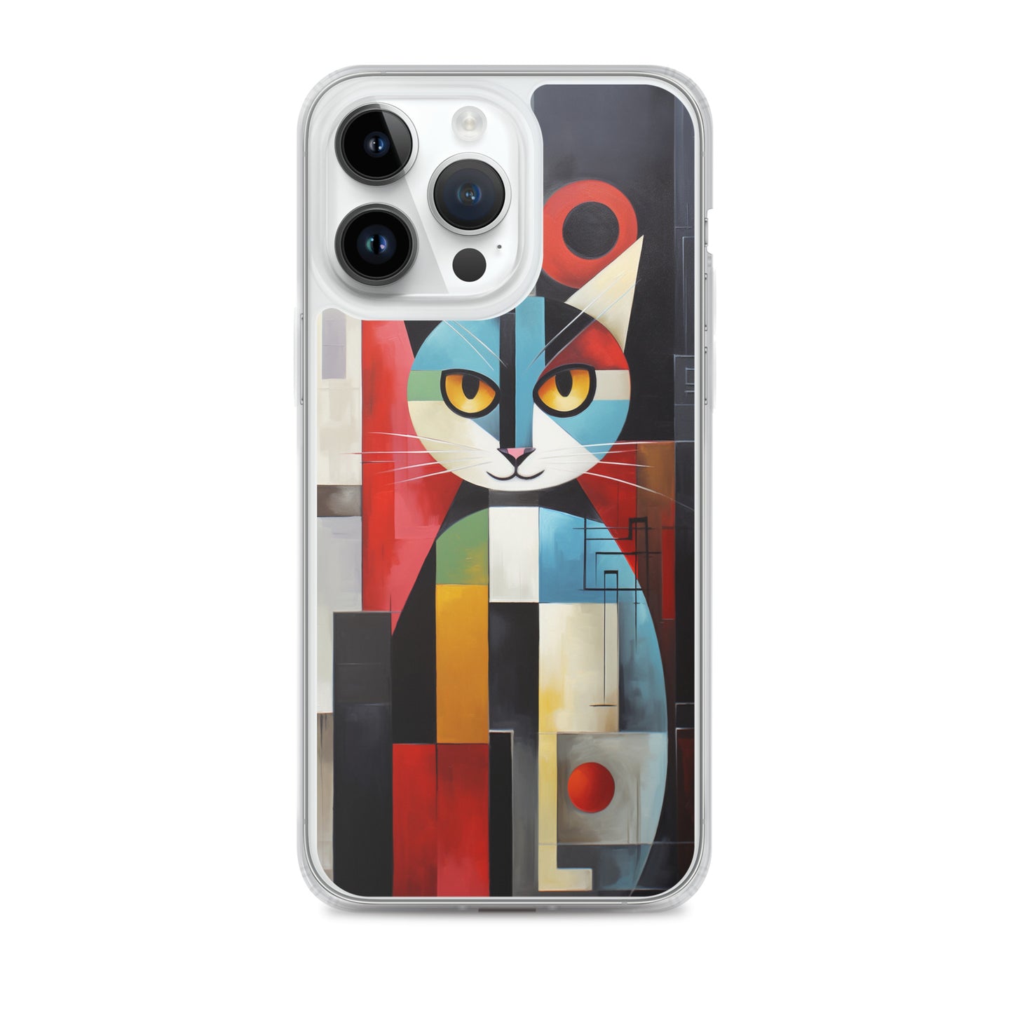 Bauhaus Kitty Cat iPhone Case