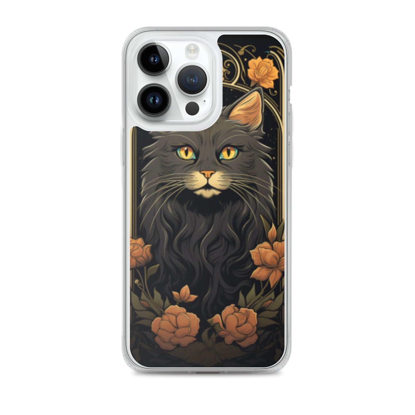 Art Nouveau Cat iPhone Case
