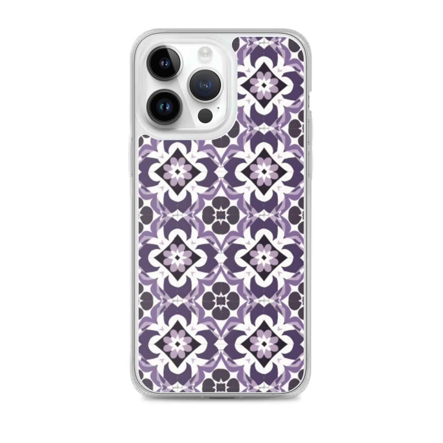 iPhone Case Purple Moroccan Style Tile