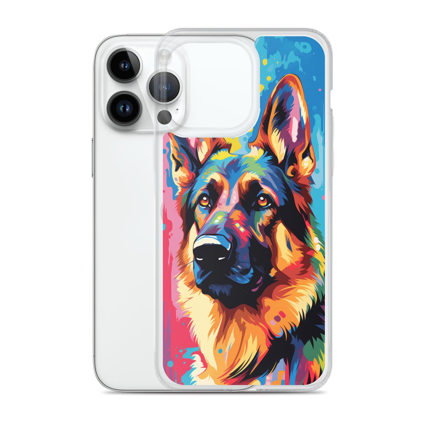 iPhone Case Painted German Shepherd