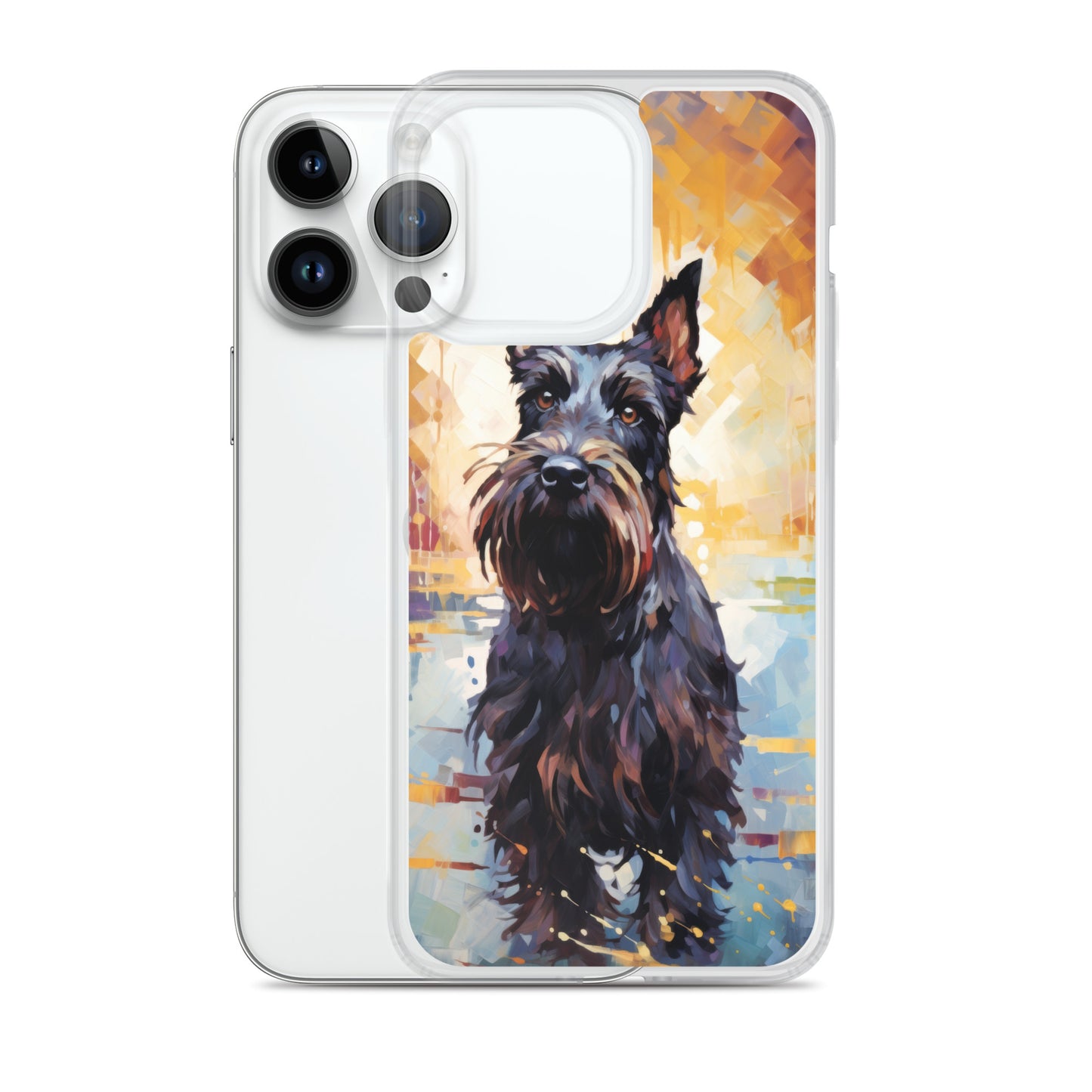 iPhone Case Painted Scottish Terrier