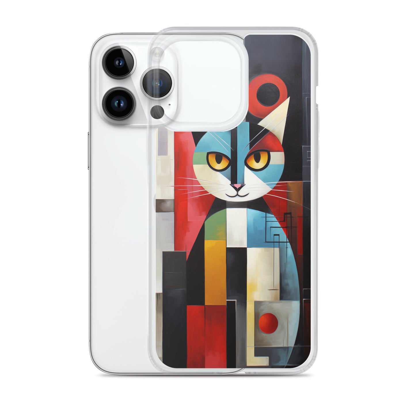Bauhaus Kitty Cat iPhone Case