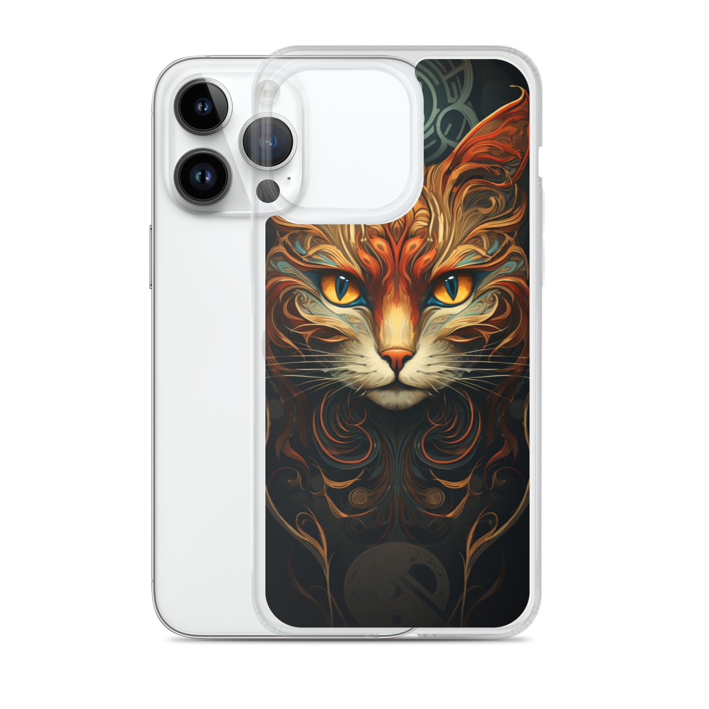 Art Nouveau Cat #2 iPhone Case