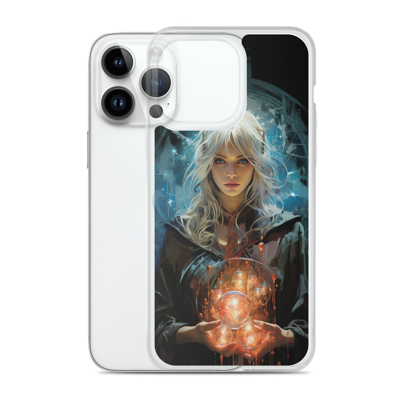 Dungeons and Dragons Female Elf Sorcerer iPhone Case