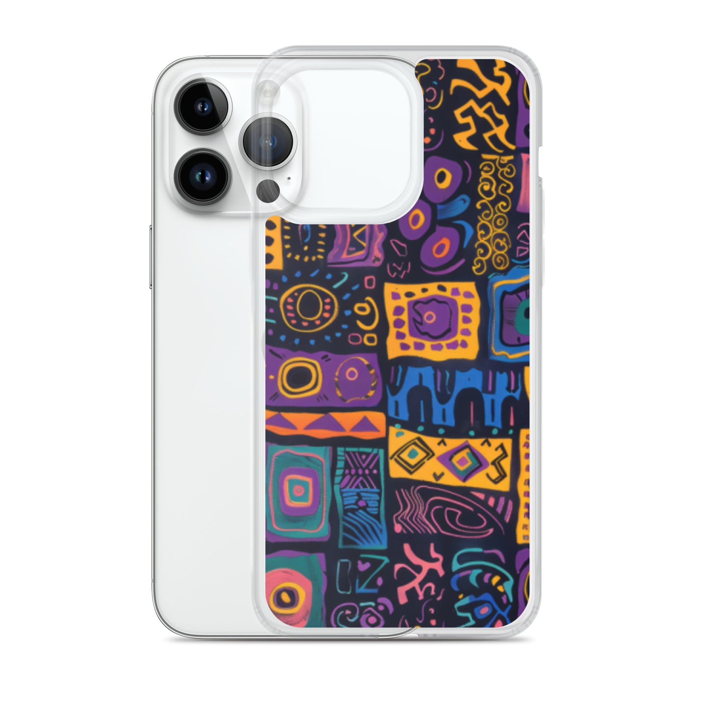 iPhone Case Colorful Yemanja Pattern