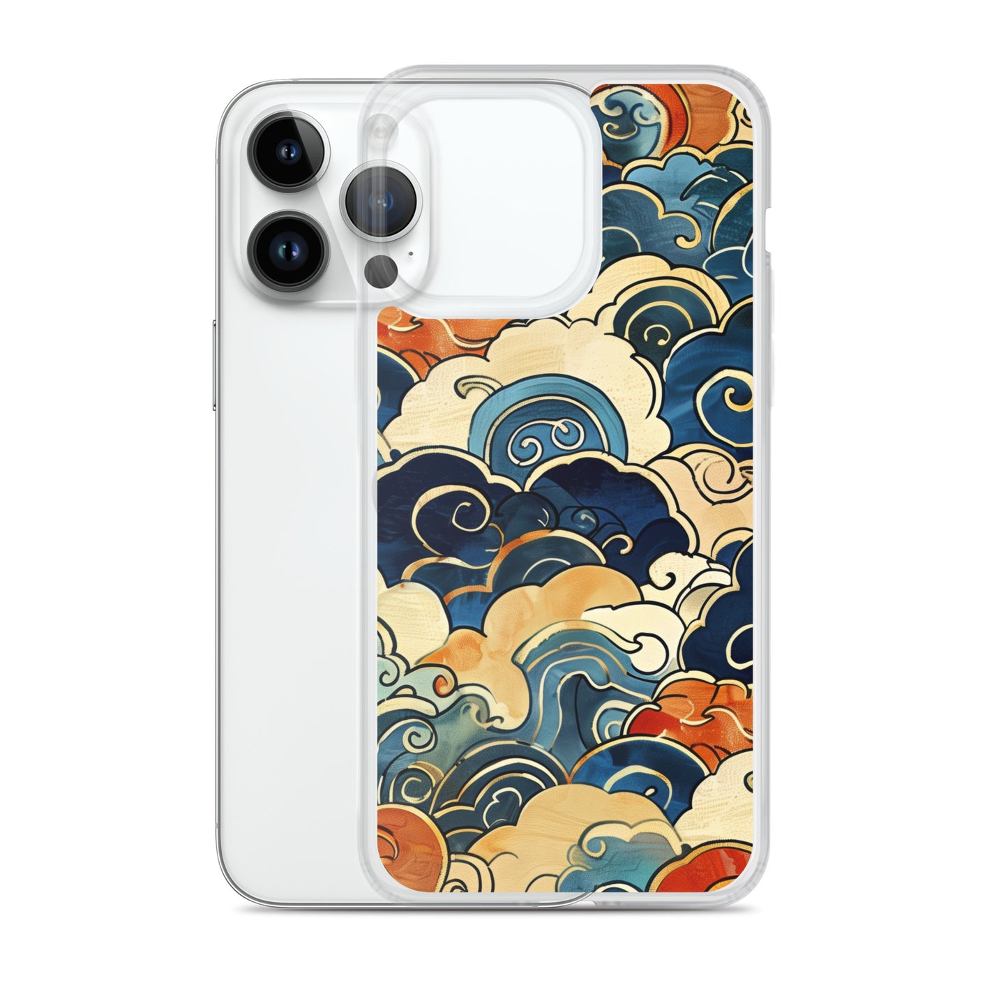 iPhone Case Stylized Clouds