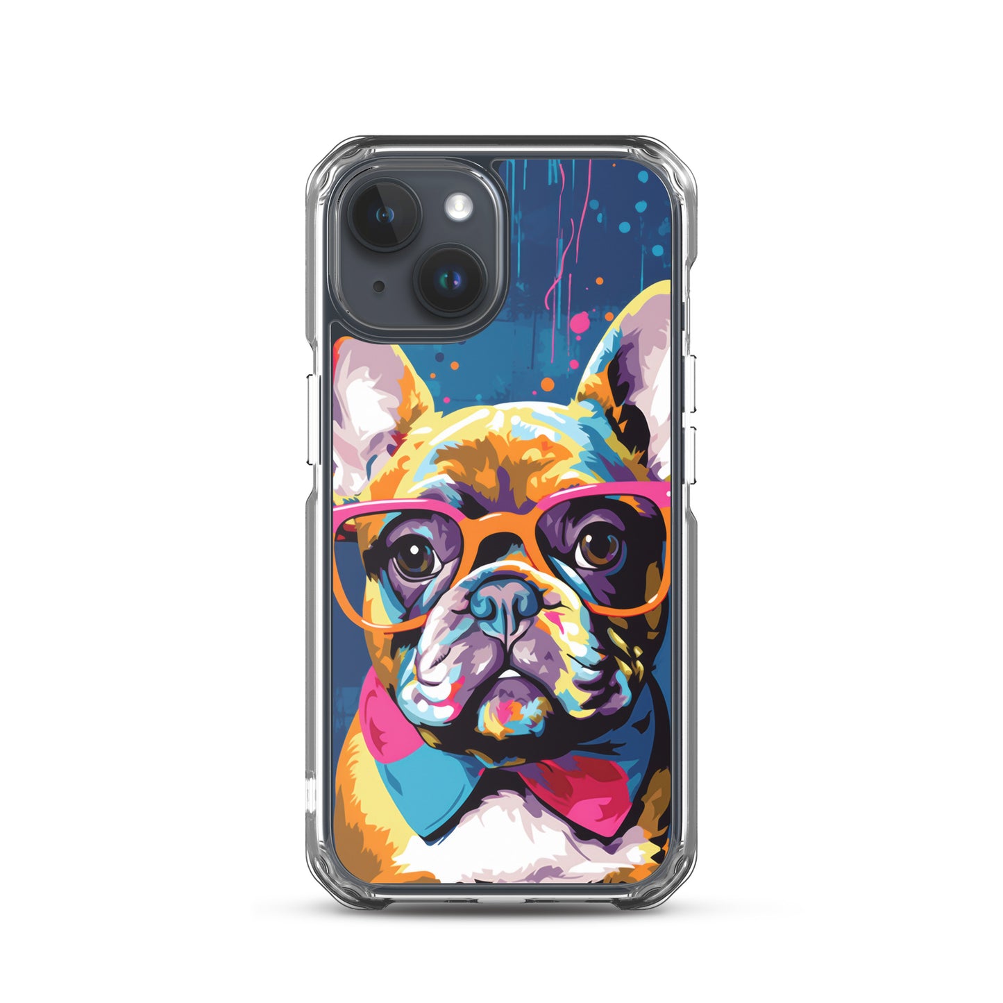 iPhone Case Painted Stylish French Bulldog