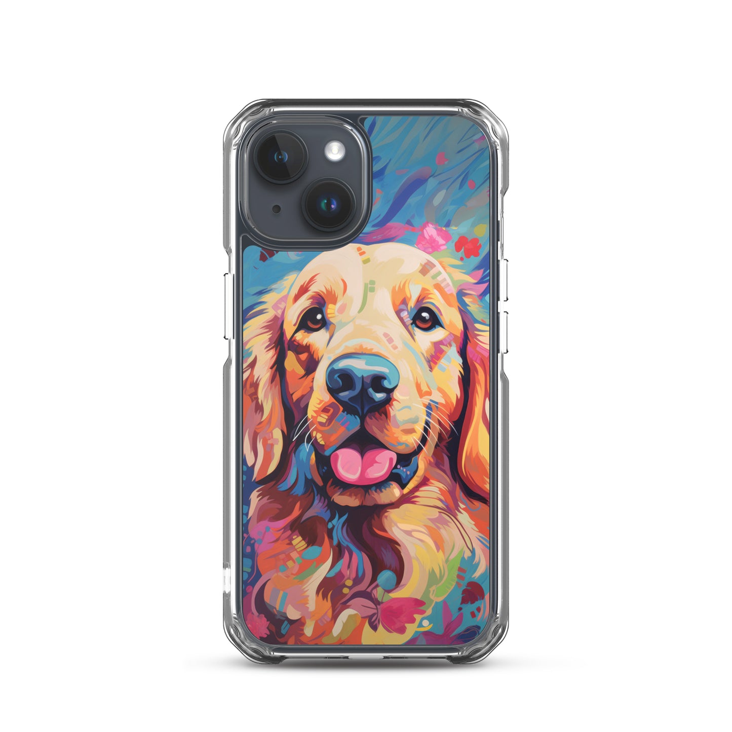 iPhone Case Painted Golden Retriever
