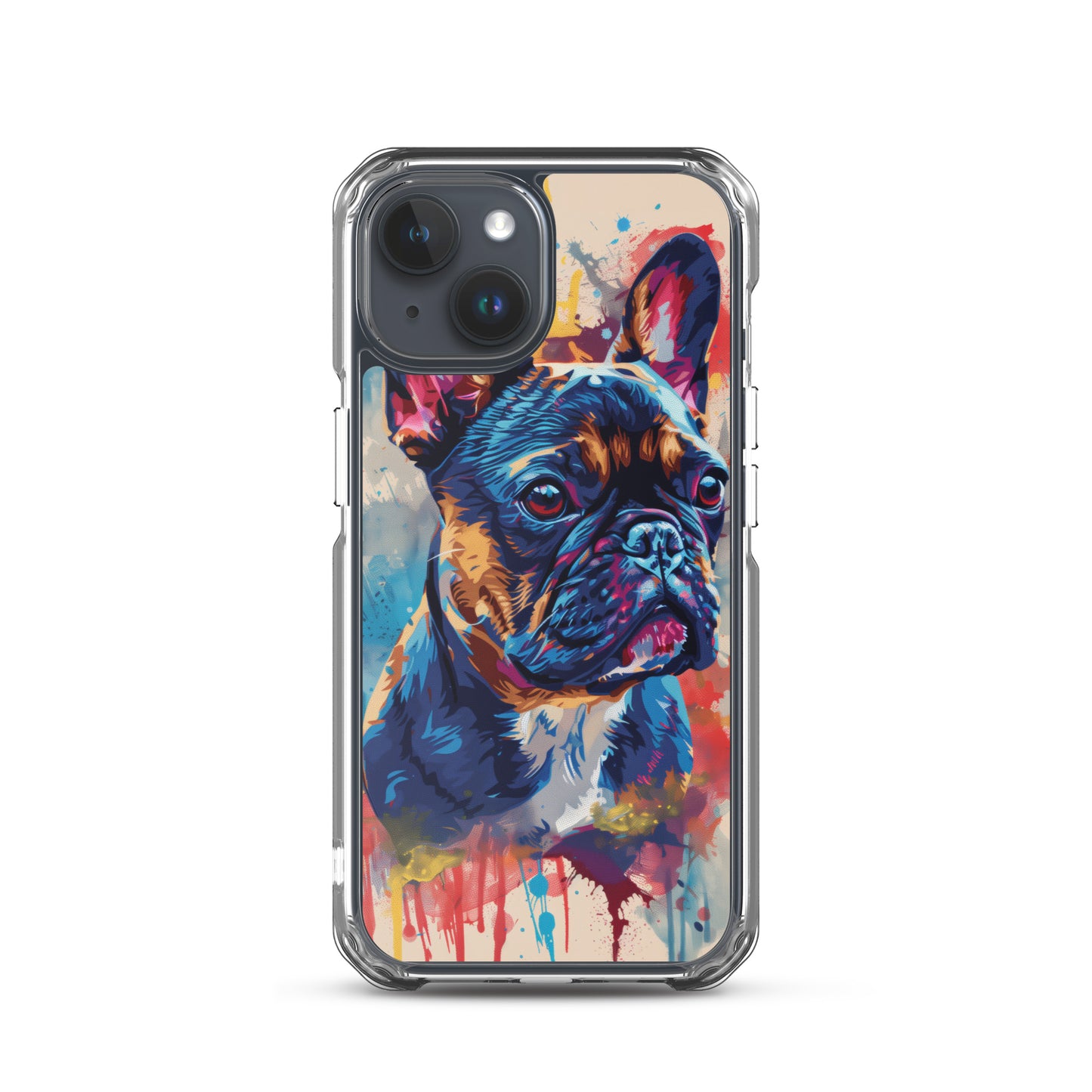 Painted French Bulldog iPhone Case