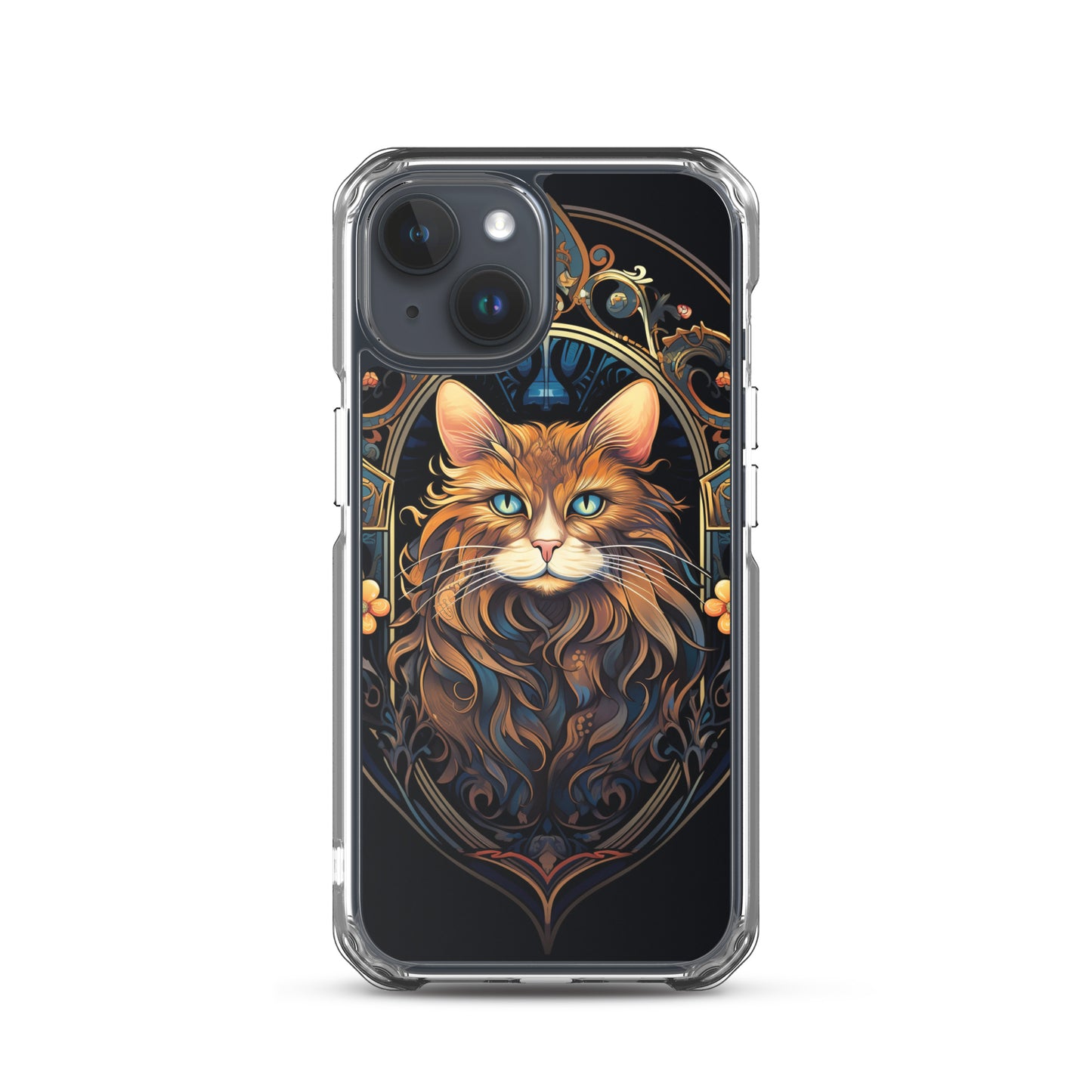 Art Nouveau Cat #3 iPhone Case