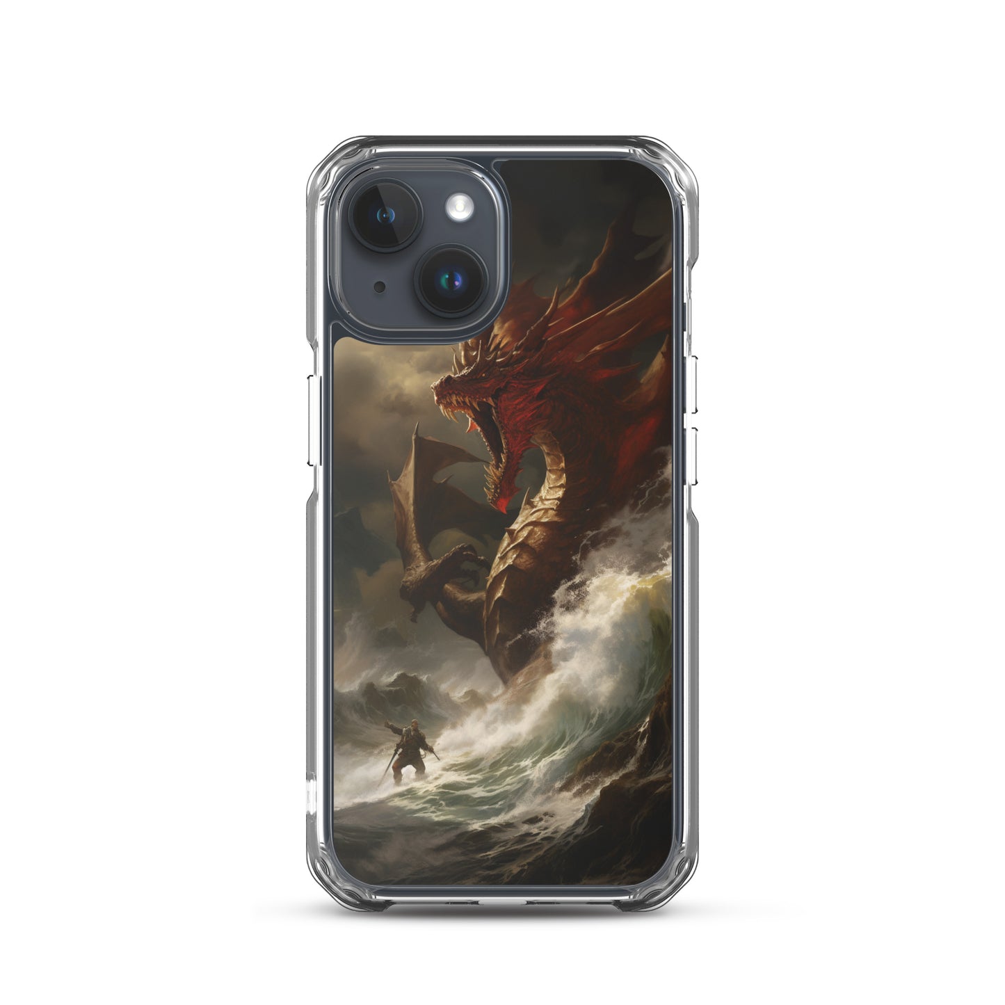 Dragon Battle iPhone Case