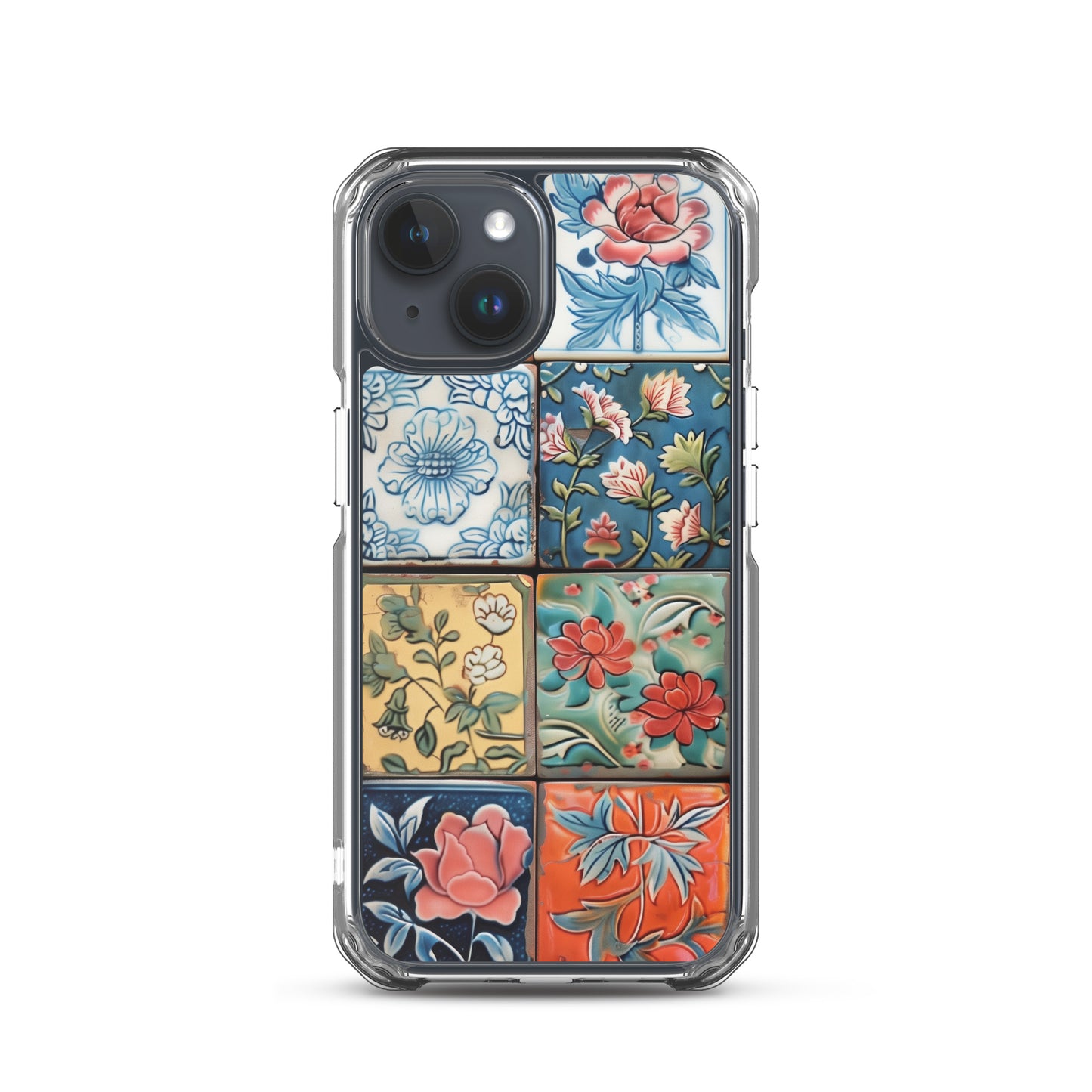 iPhone Case Colorful Majolilca Tiles
