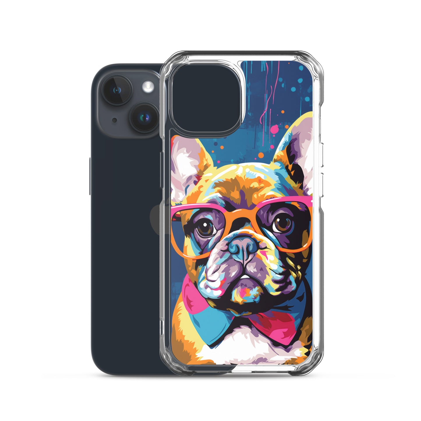 iPhone Case Painted Stylish French Bulldog