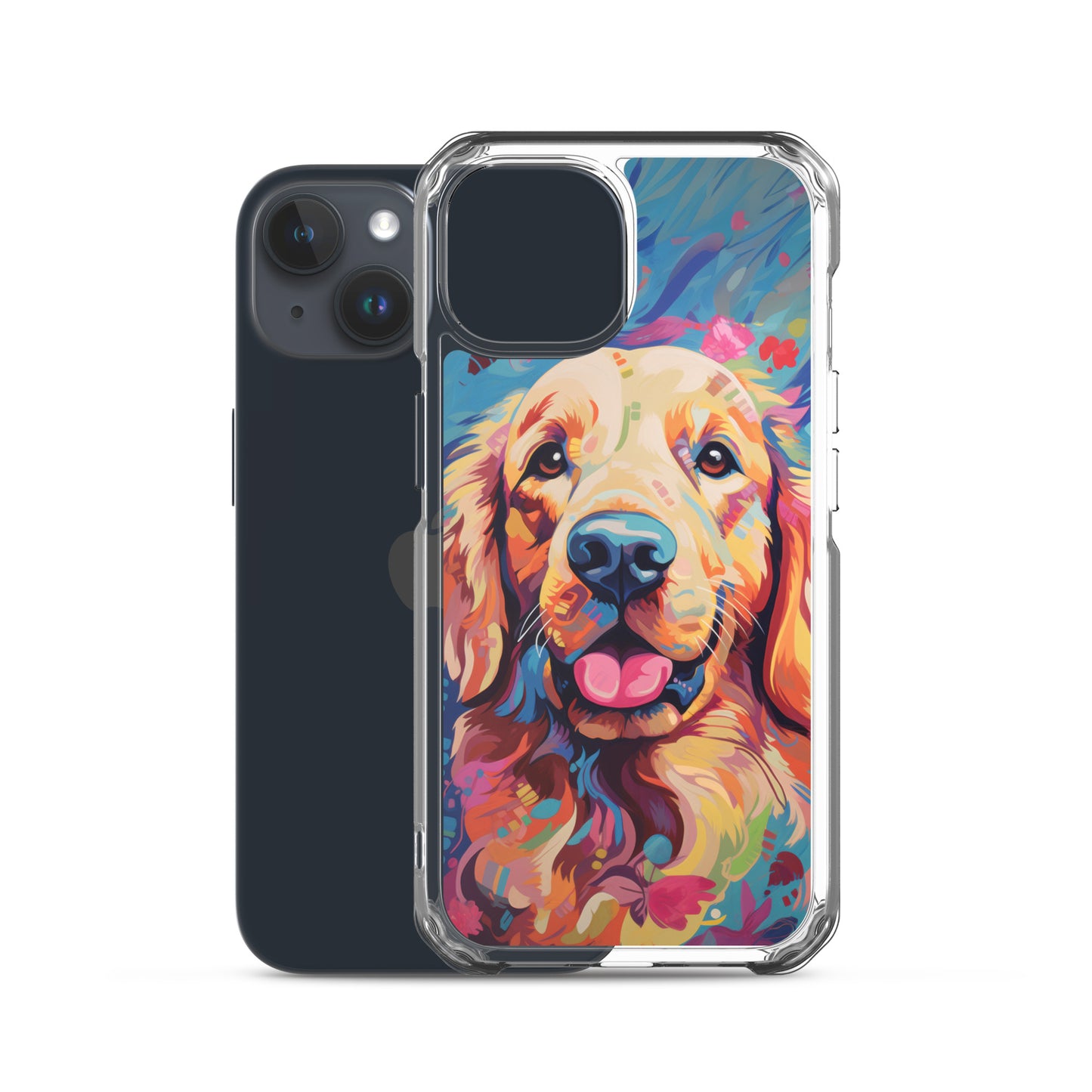iPhone Case Painted Golden Retriever