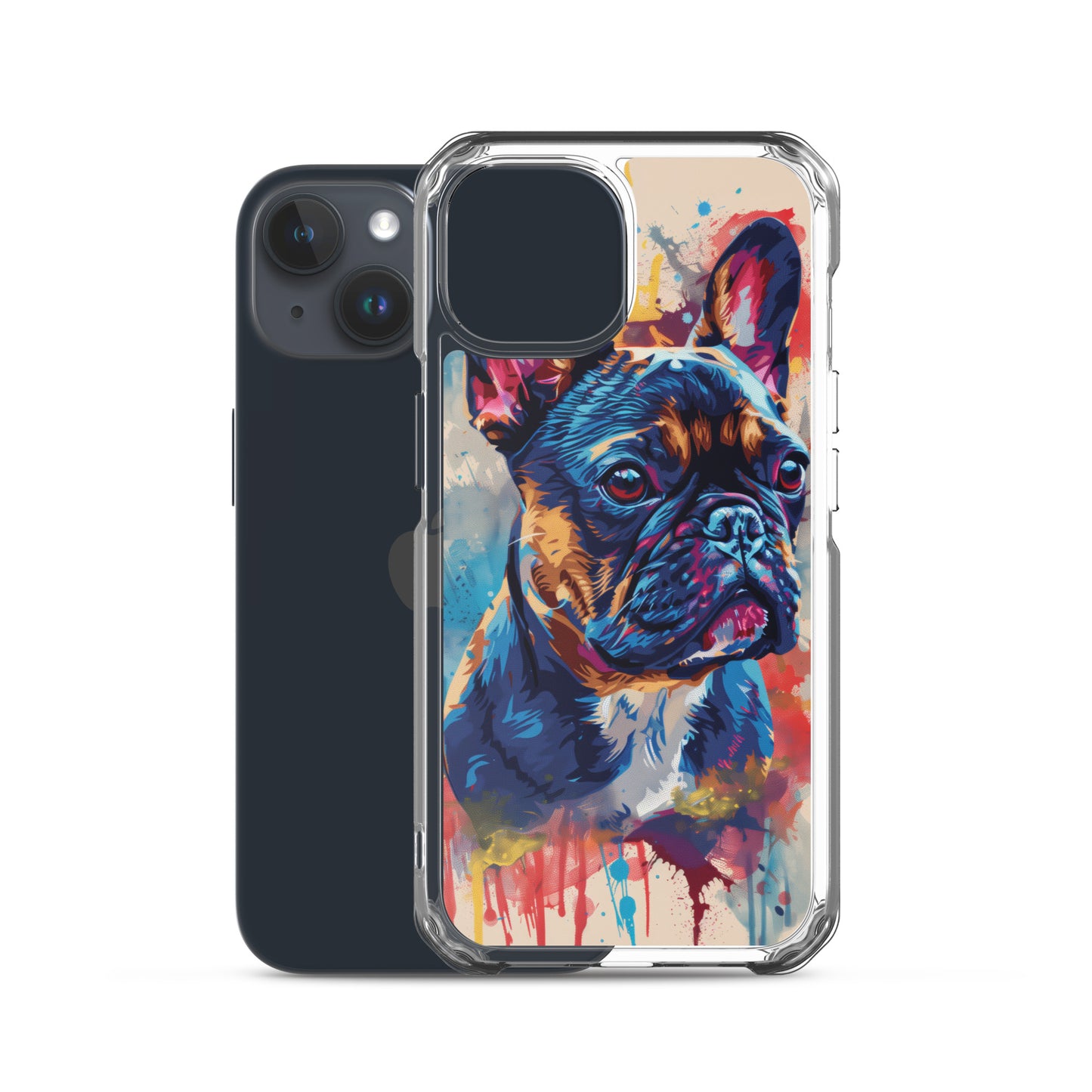 Painted French Bulldog iPhone Case