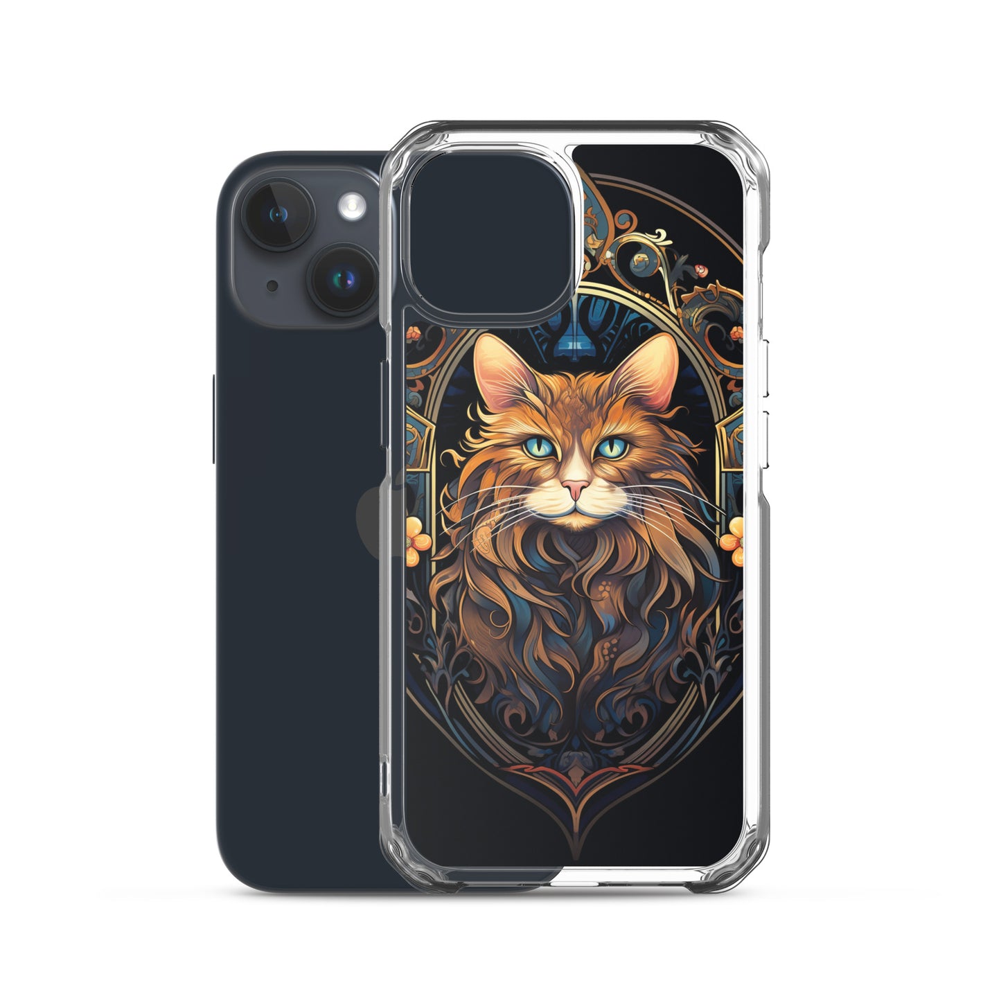 Art Nouveau Cat #3 iPhone Case