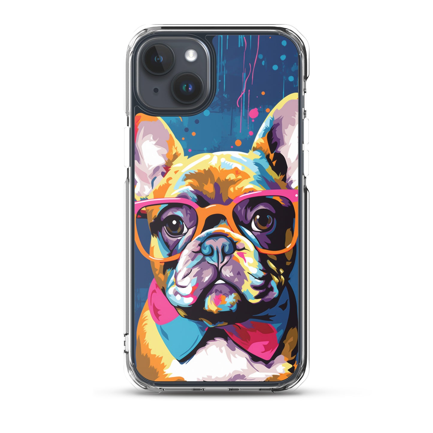 iPhone Case Painted Stylish French Bulldog