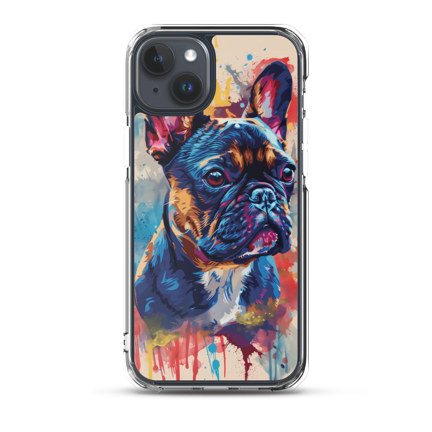 Painted French Bulldog iPhone Case