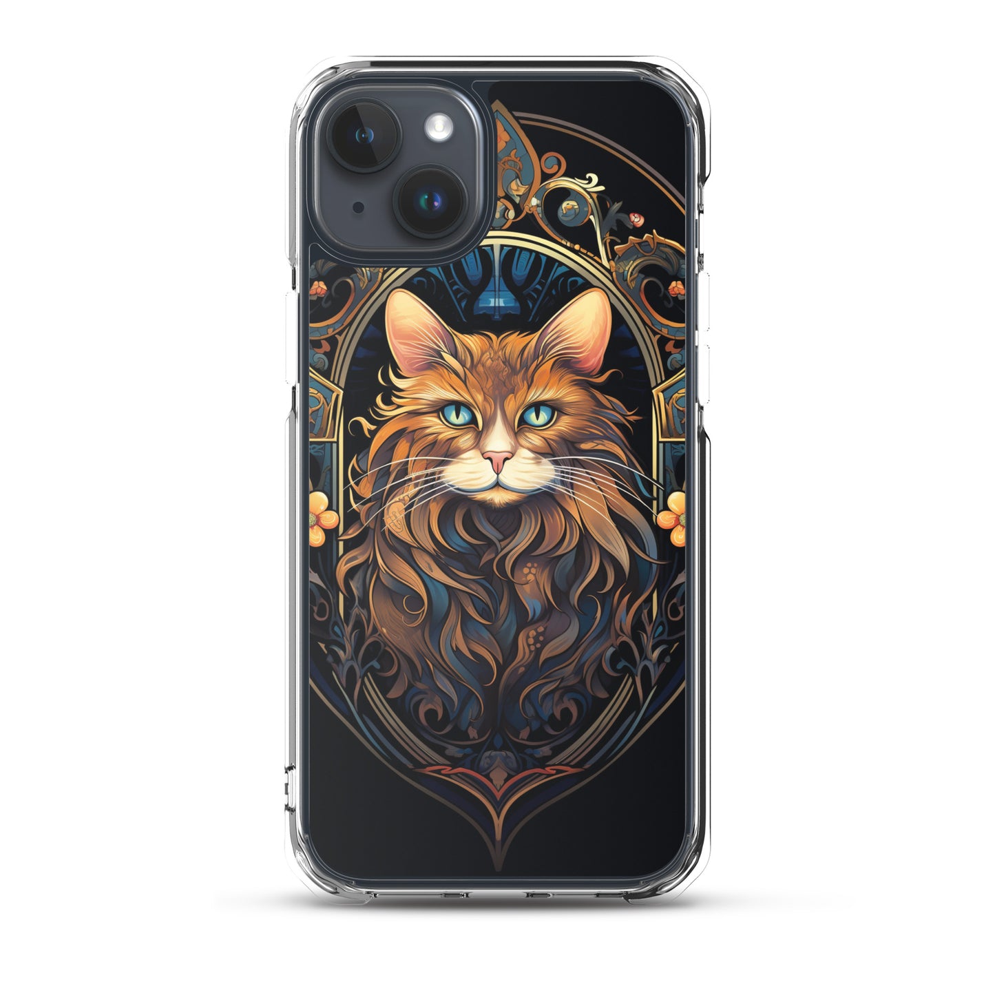 Art Nouveau Cat #3 iPhone Case