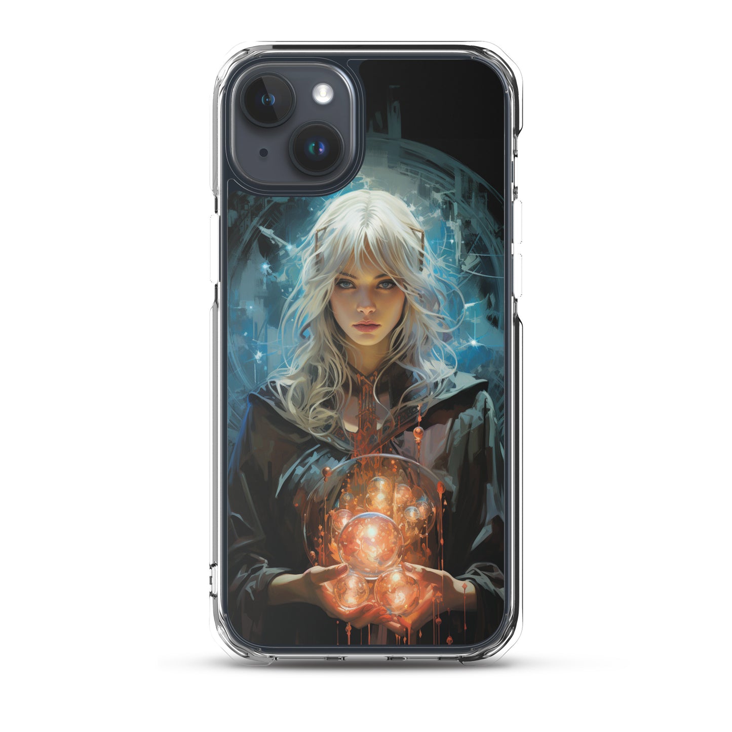 Dungeons and Dragons Female Elf Sorcerer iPhone Case