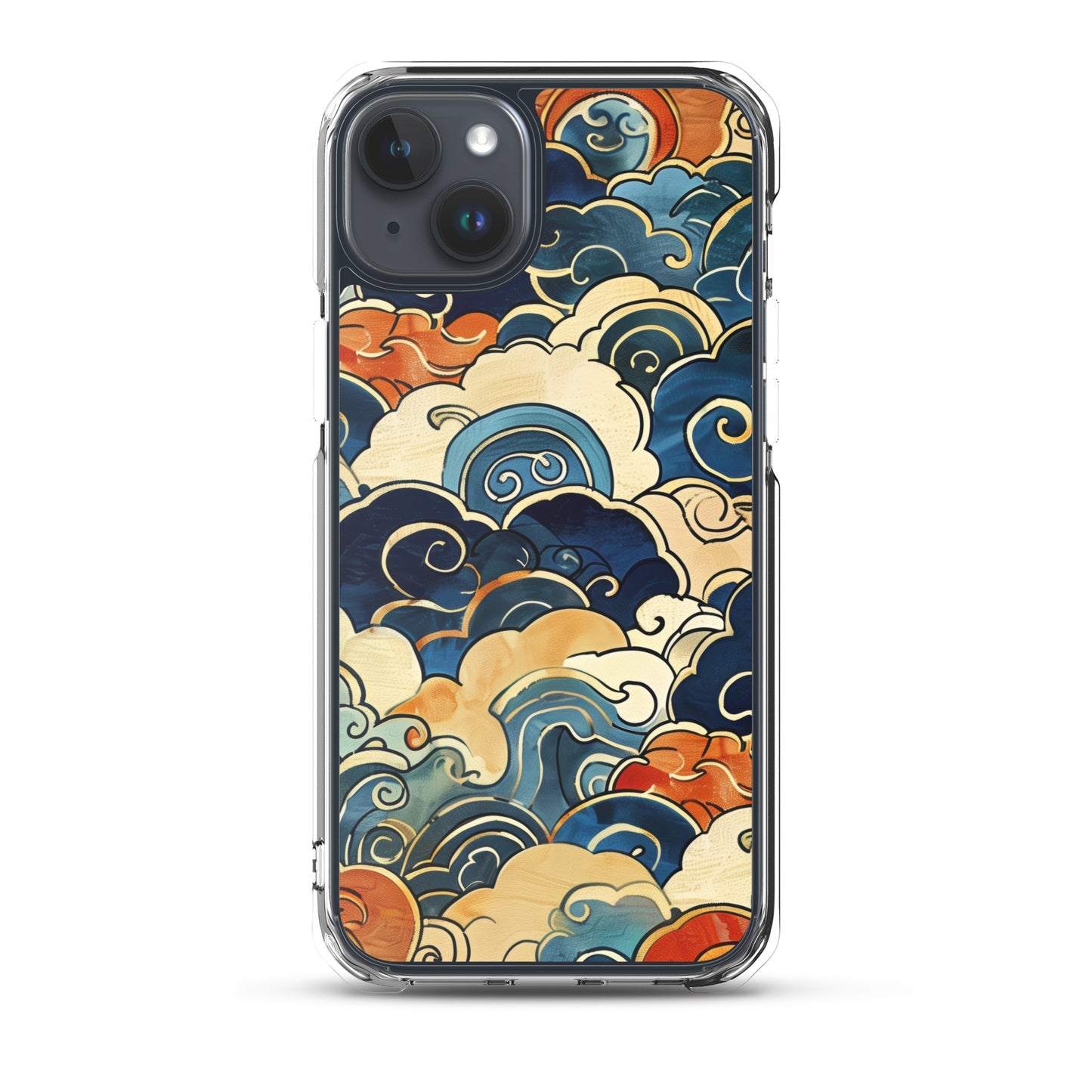iPhone Case Stylized Clouds
