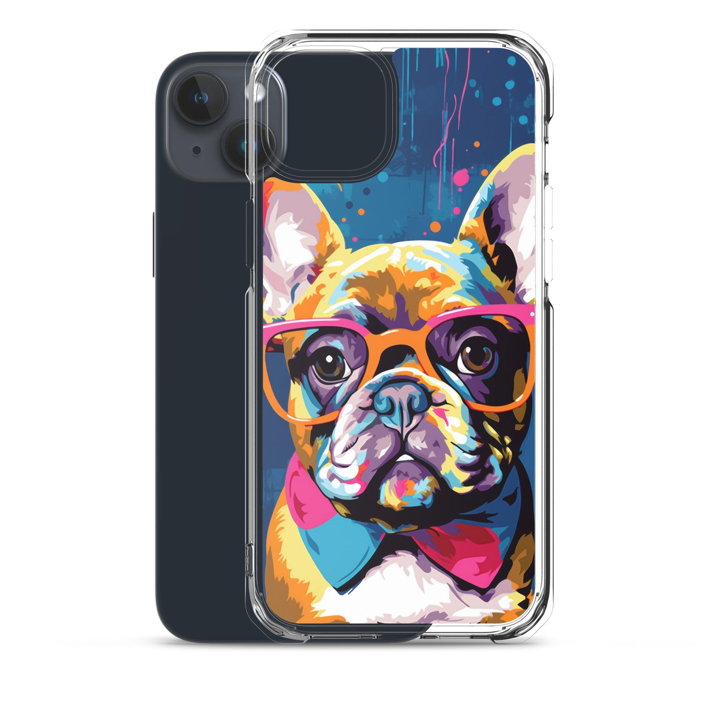 iPhone Case Painted Stylish French Bulldog