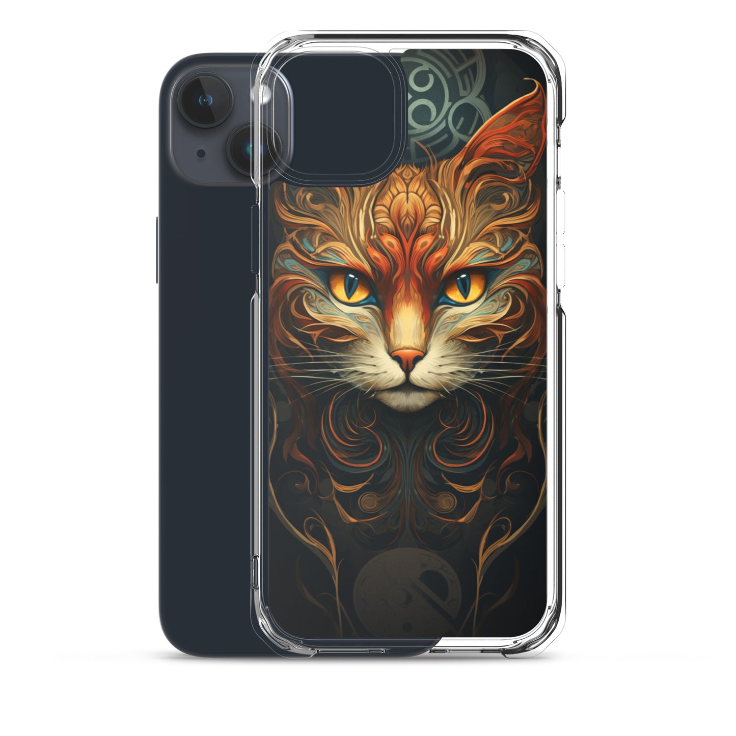 Art Nouveau Cat #2 iPhone Case