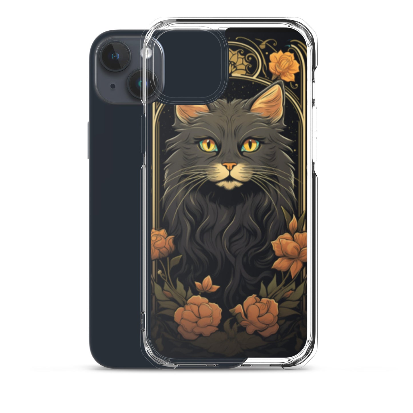 Art Nouveau Cat iPhone Case