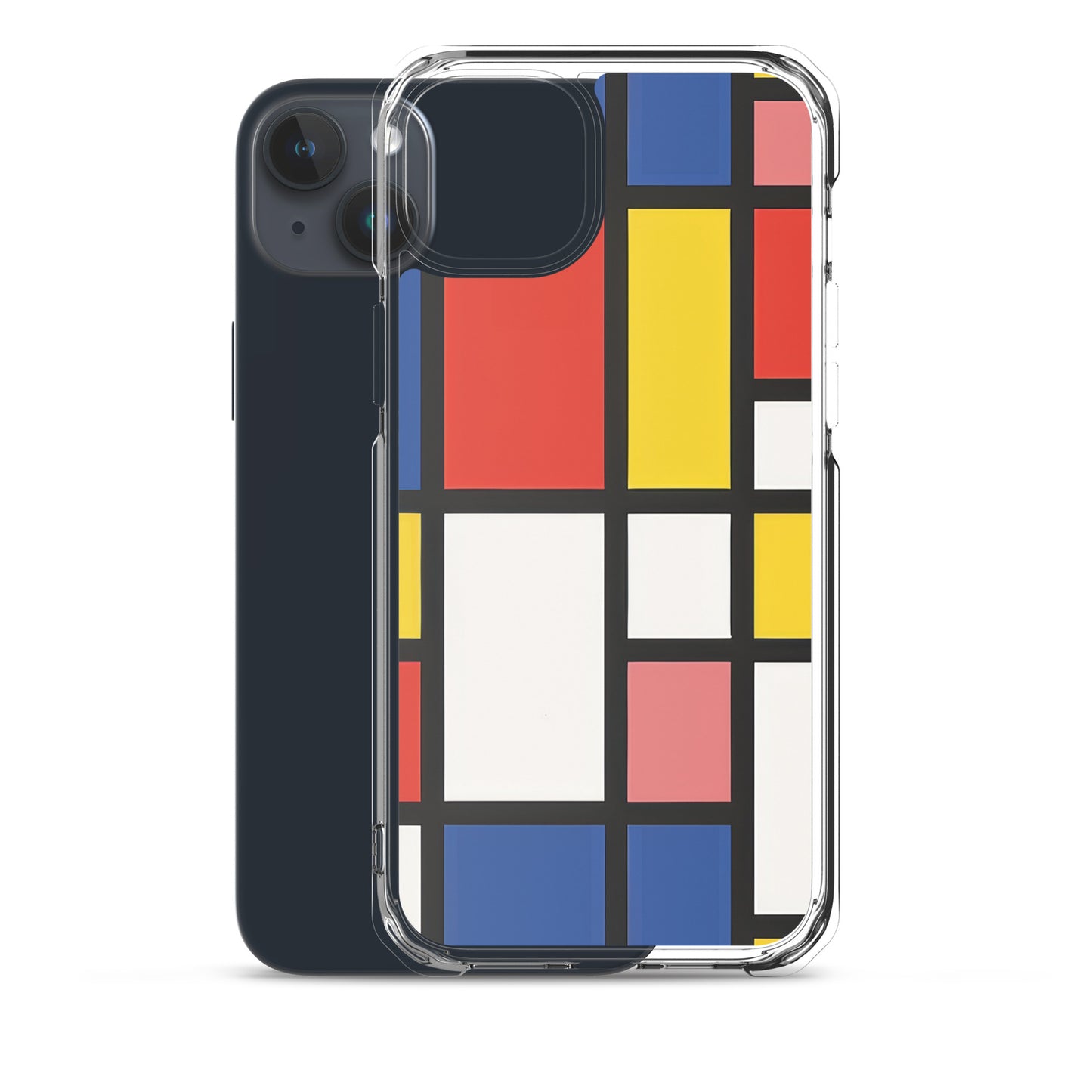 iPhone Case Colorful De Stijl