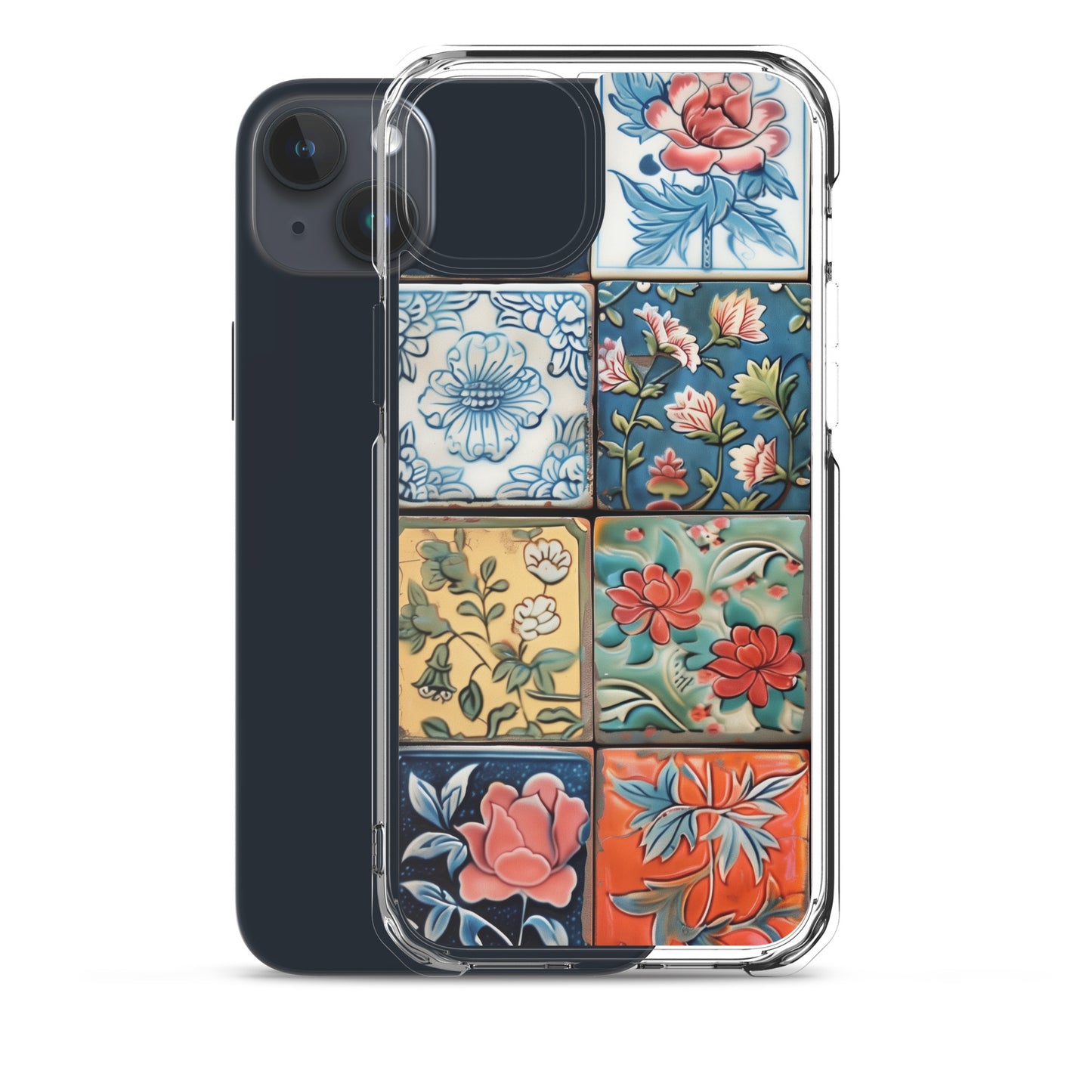iPhone Case Colorful Majolilca Tiles