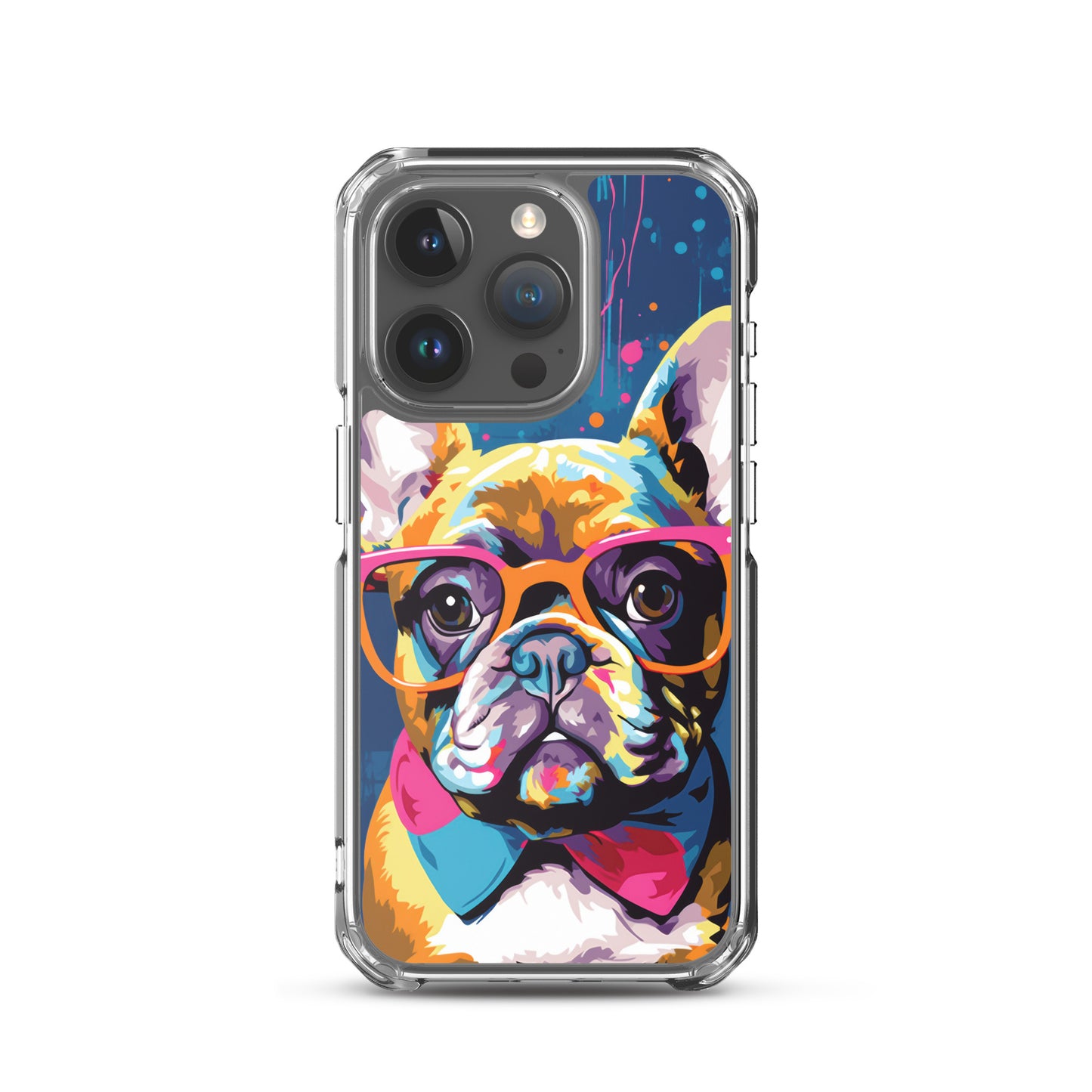 iPhone Case Painted Stylish French Bulldog