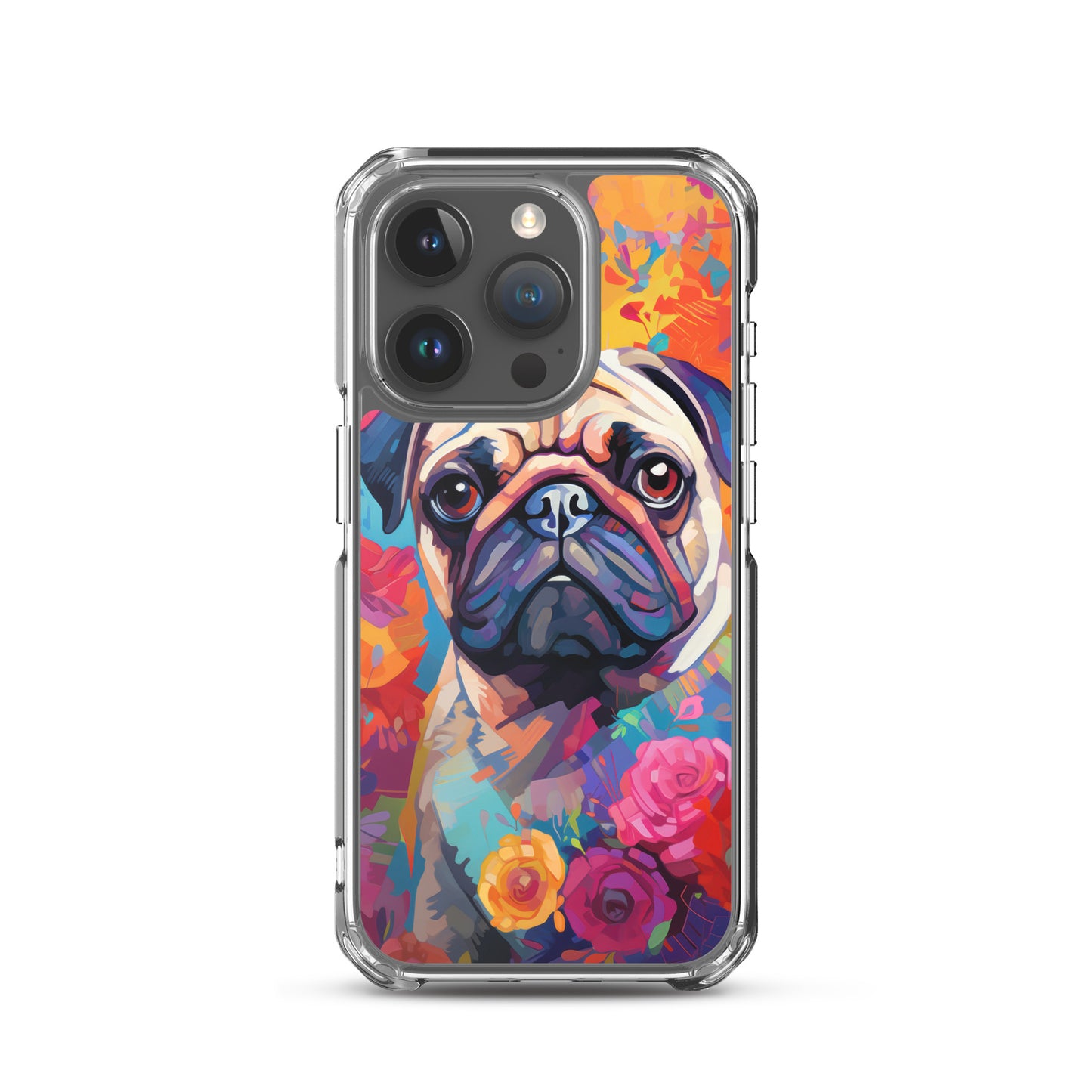 iPhone Case Painted Pug