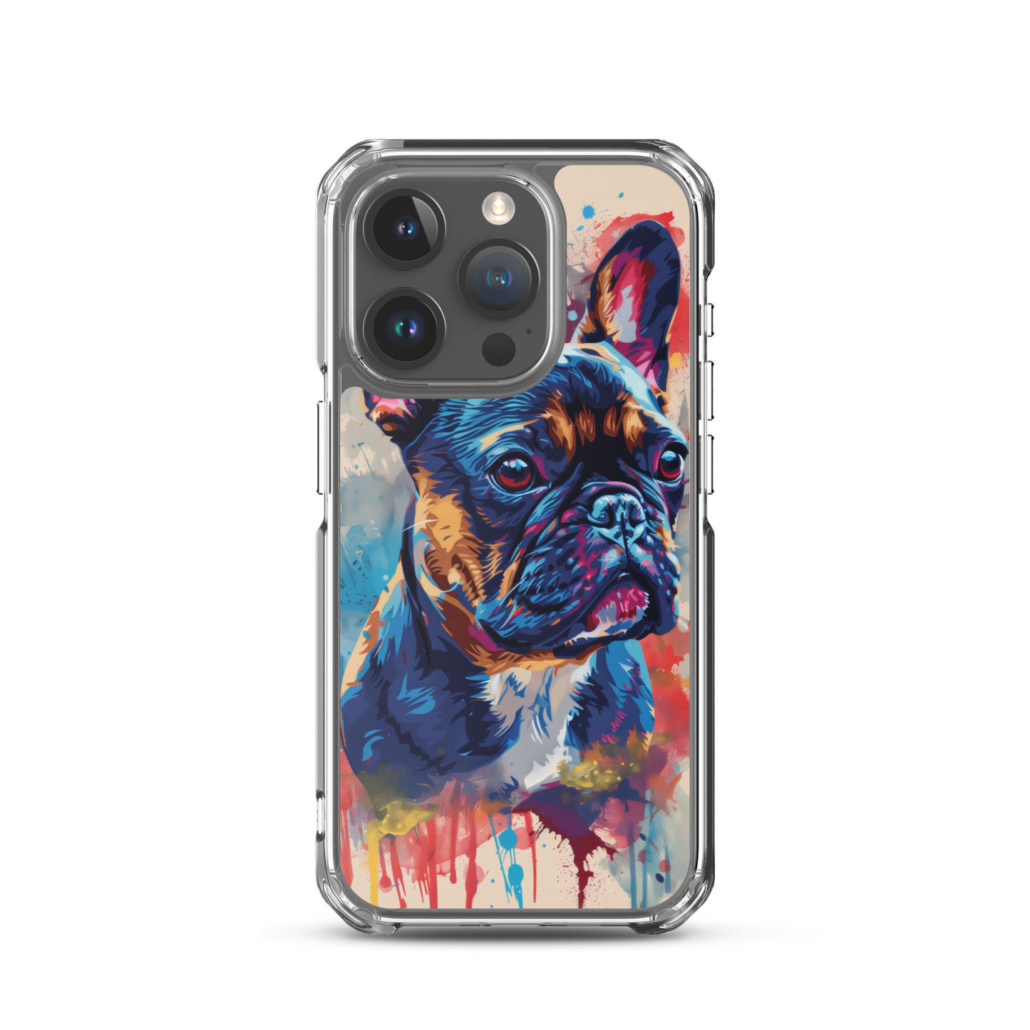 Painted French Bulldog iPhone Case