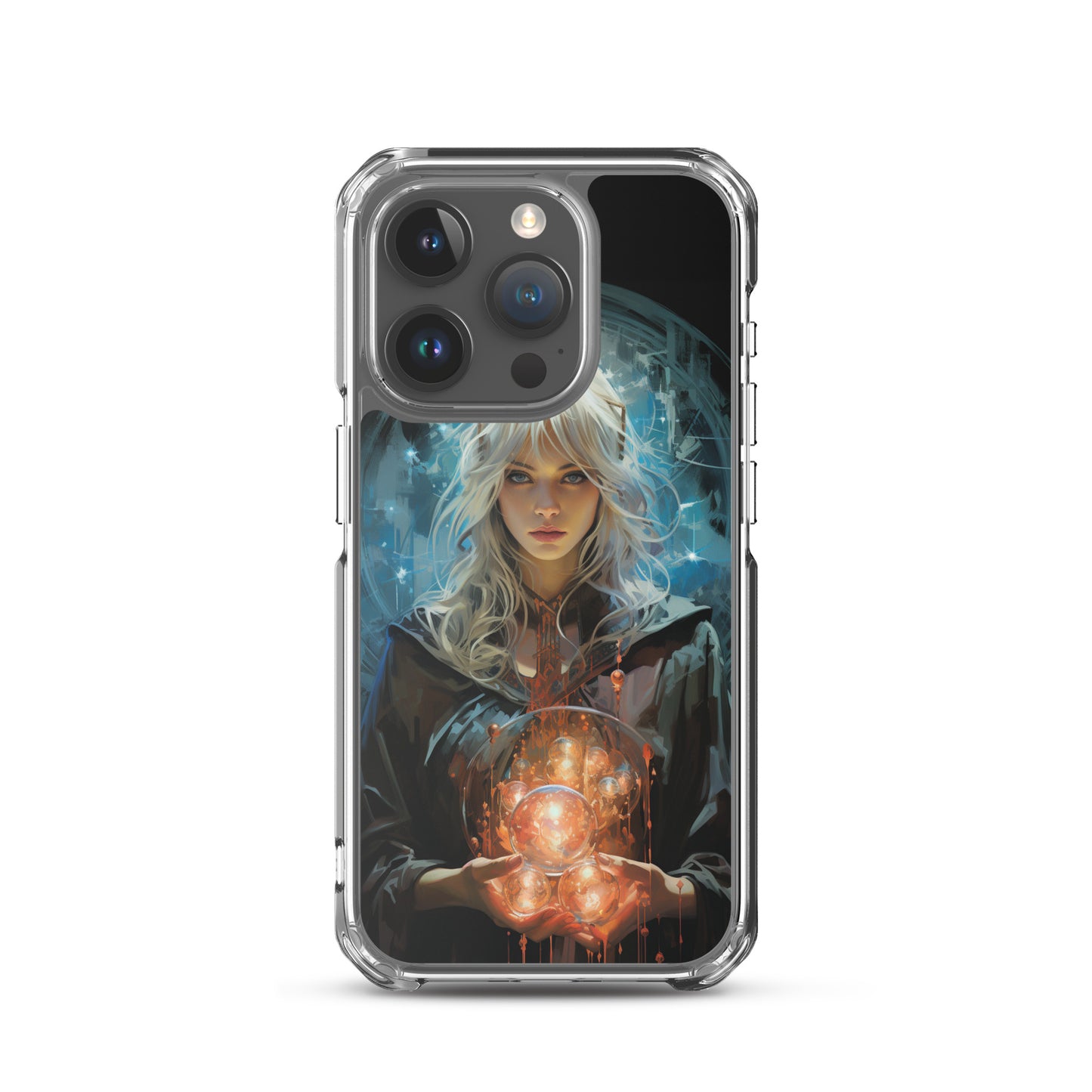 Dungeons and Dragons Female Elf Sorcerer iPhone Case