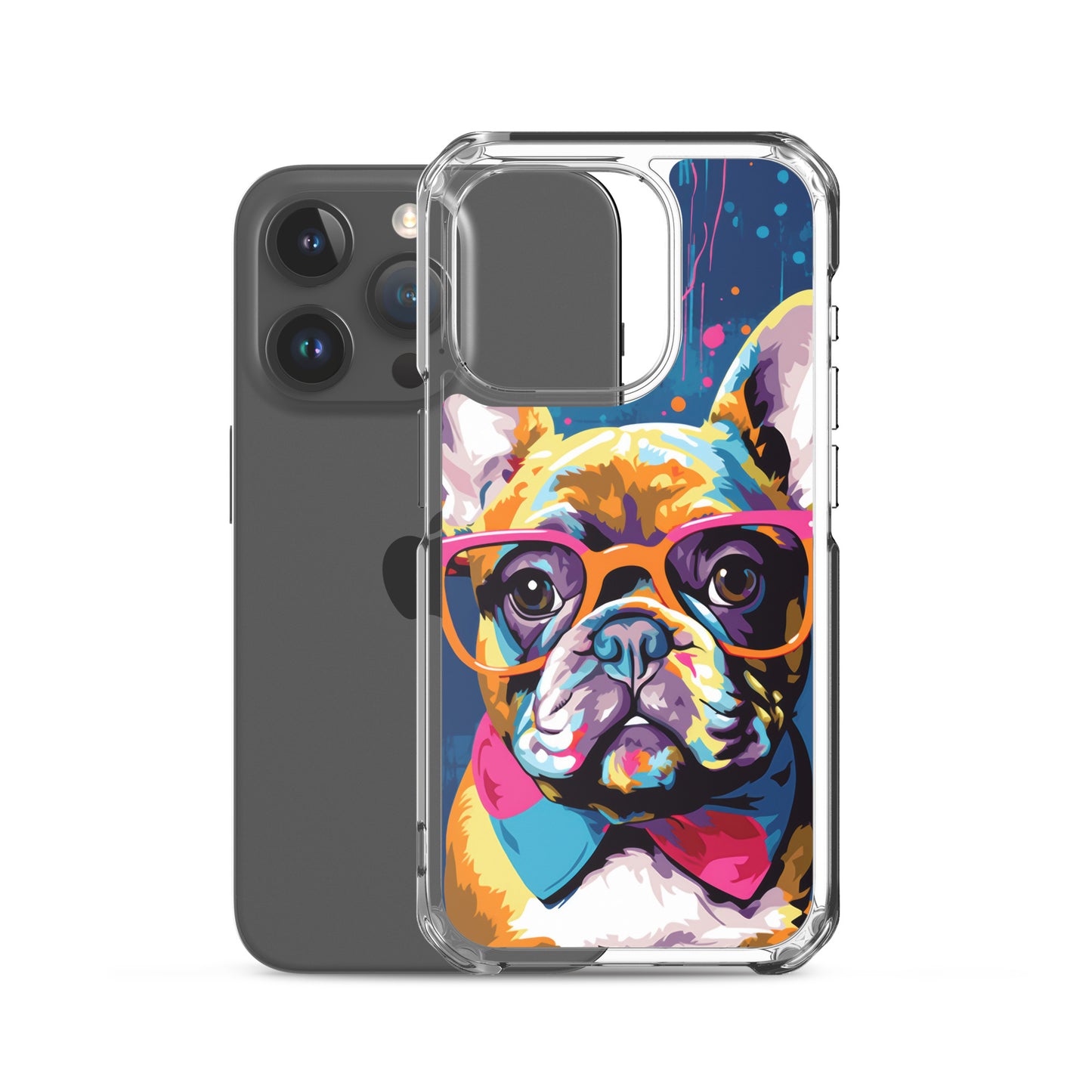 iPhone Case Painted Stylish French Bulldog