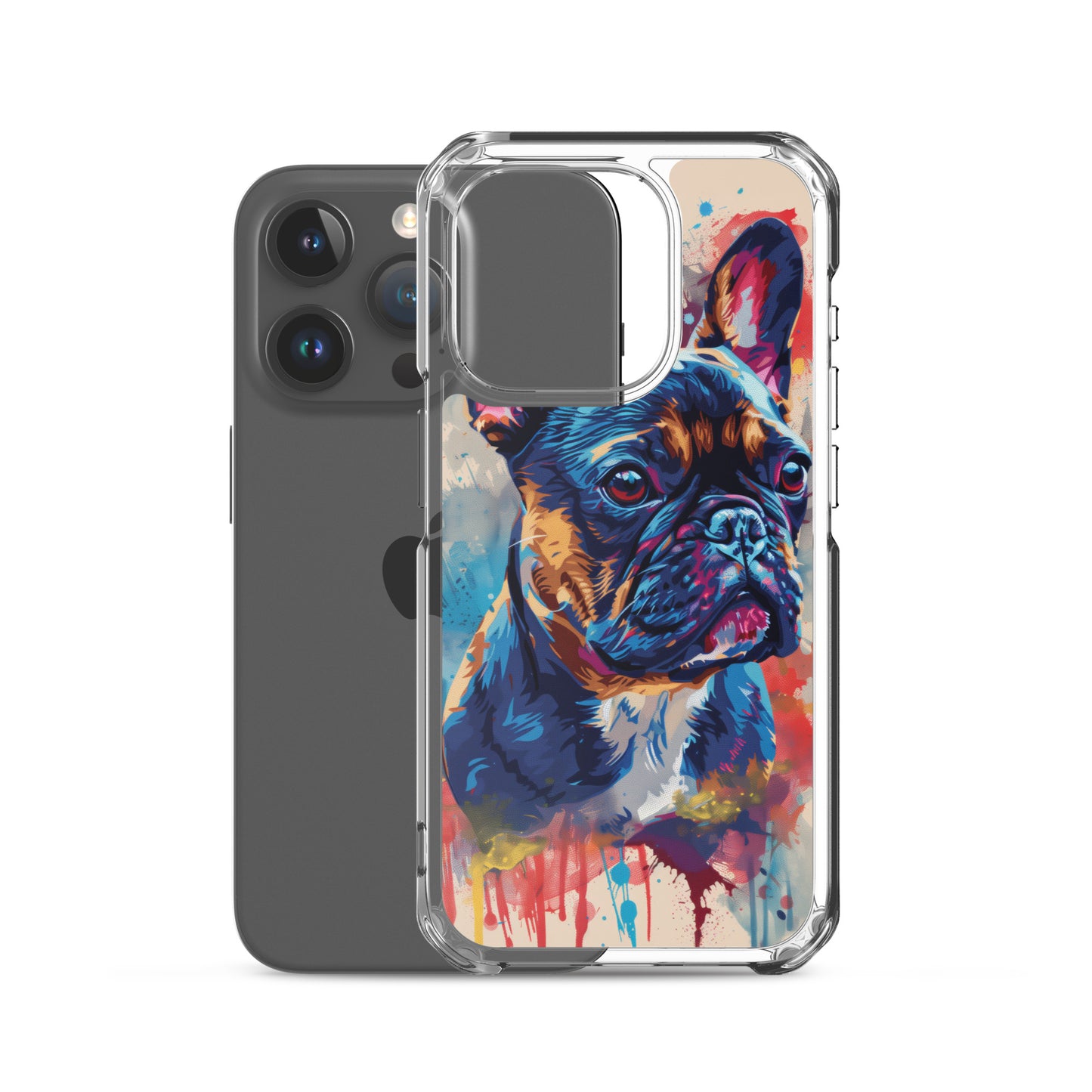 Painted French Bulldog iPhone Case